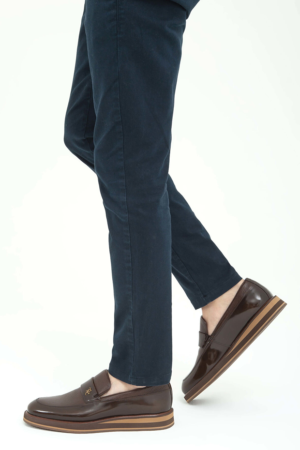 Tamer Tanca Erkek Hakiki Deri Kahverengi Açma Casual Ayakkabı 183 20067 ERK AYK SK22/23 KHV ACMA/KHV GYK