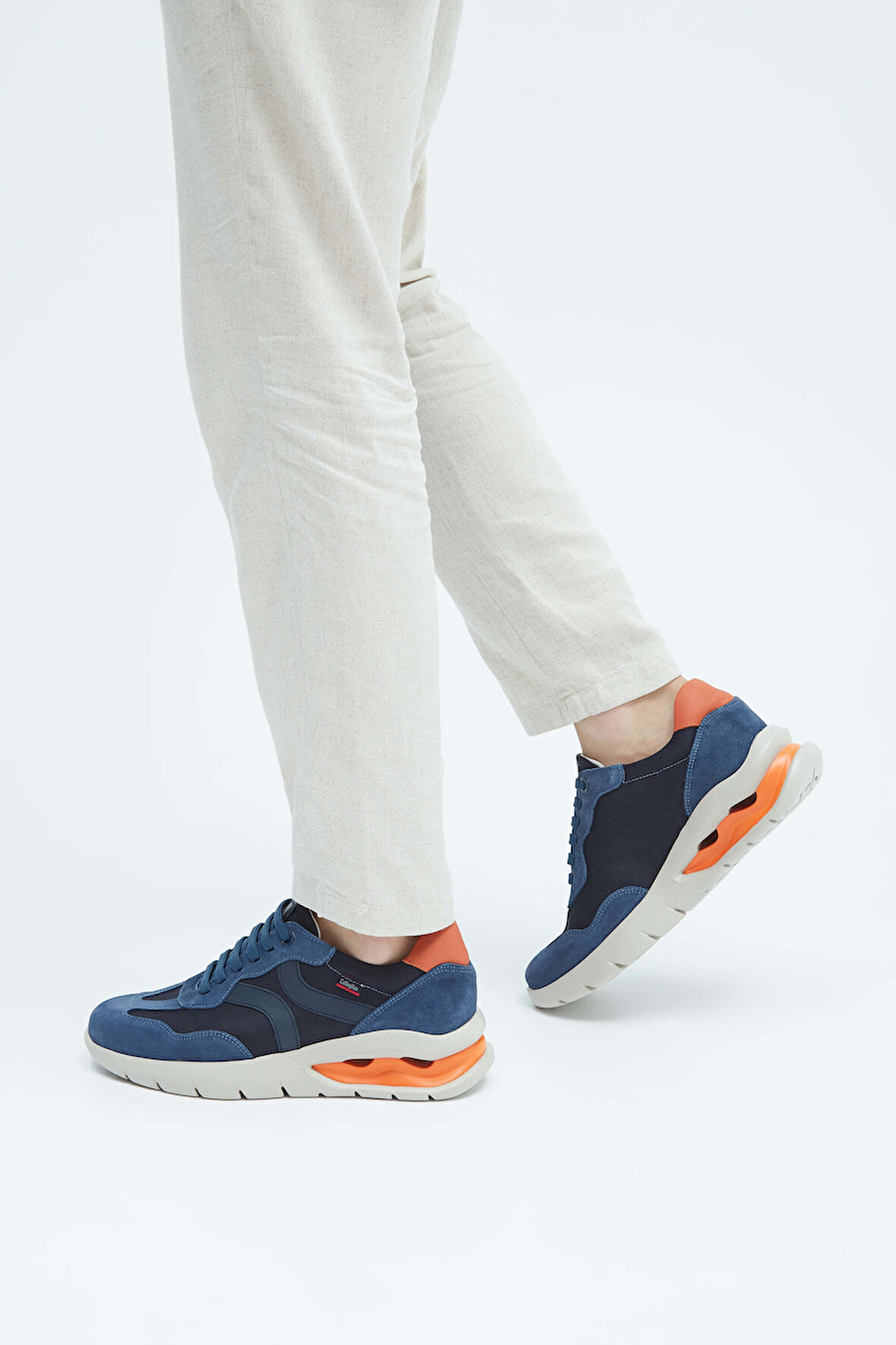 Callaghan Erkek Hakiki Deri Mavi Sneakers & Spor Ayakkabı 618 45408 ERK AYK Y23 MAVI NBK