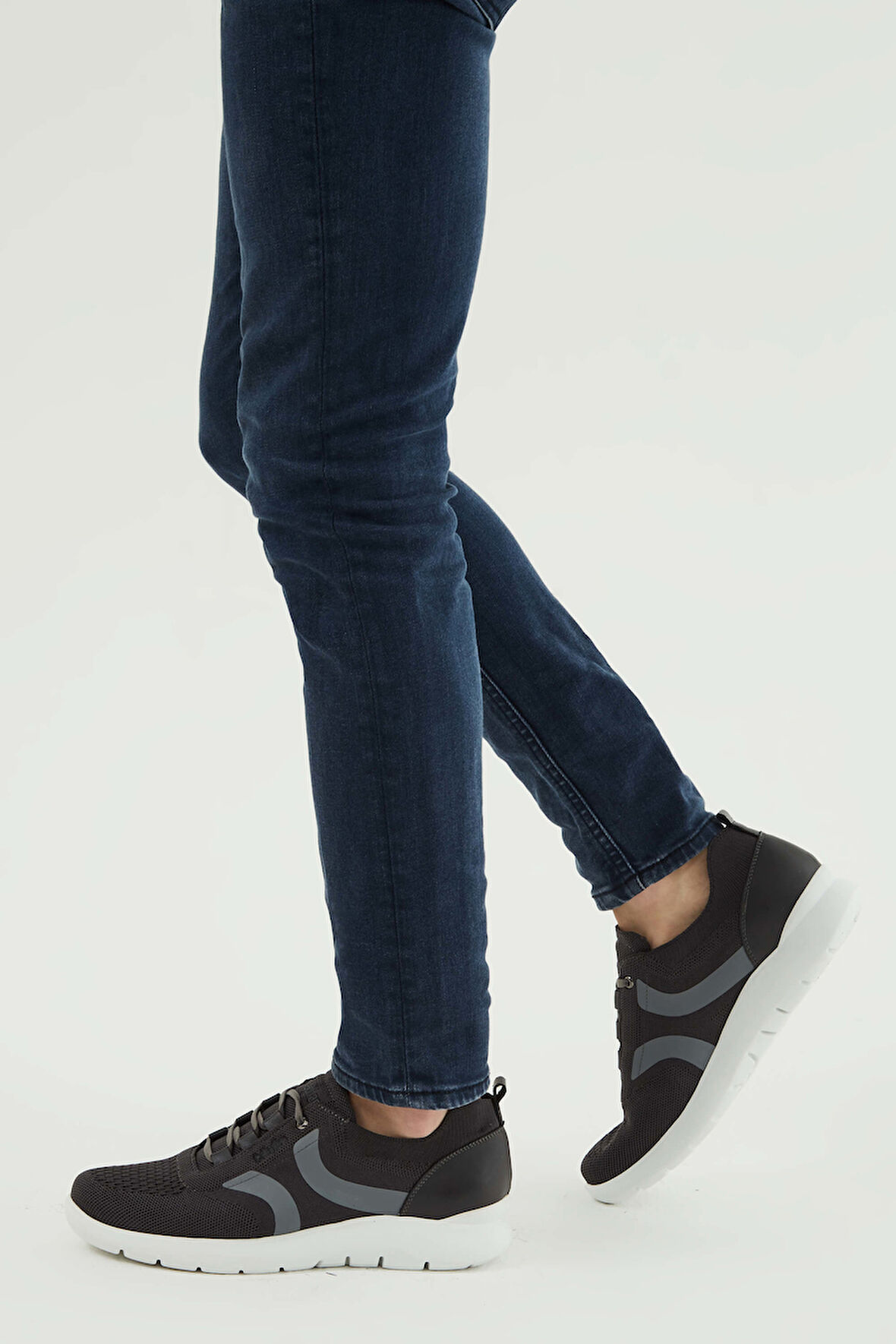 Callaghan Erkek Tekstil/Hakiki Deri Gri Sneakers & Spor Ayakkabı 618 51303 ERK AYK Y23 MINOX/GRI