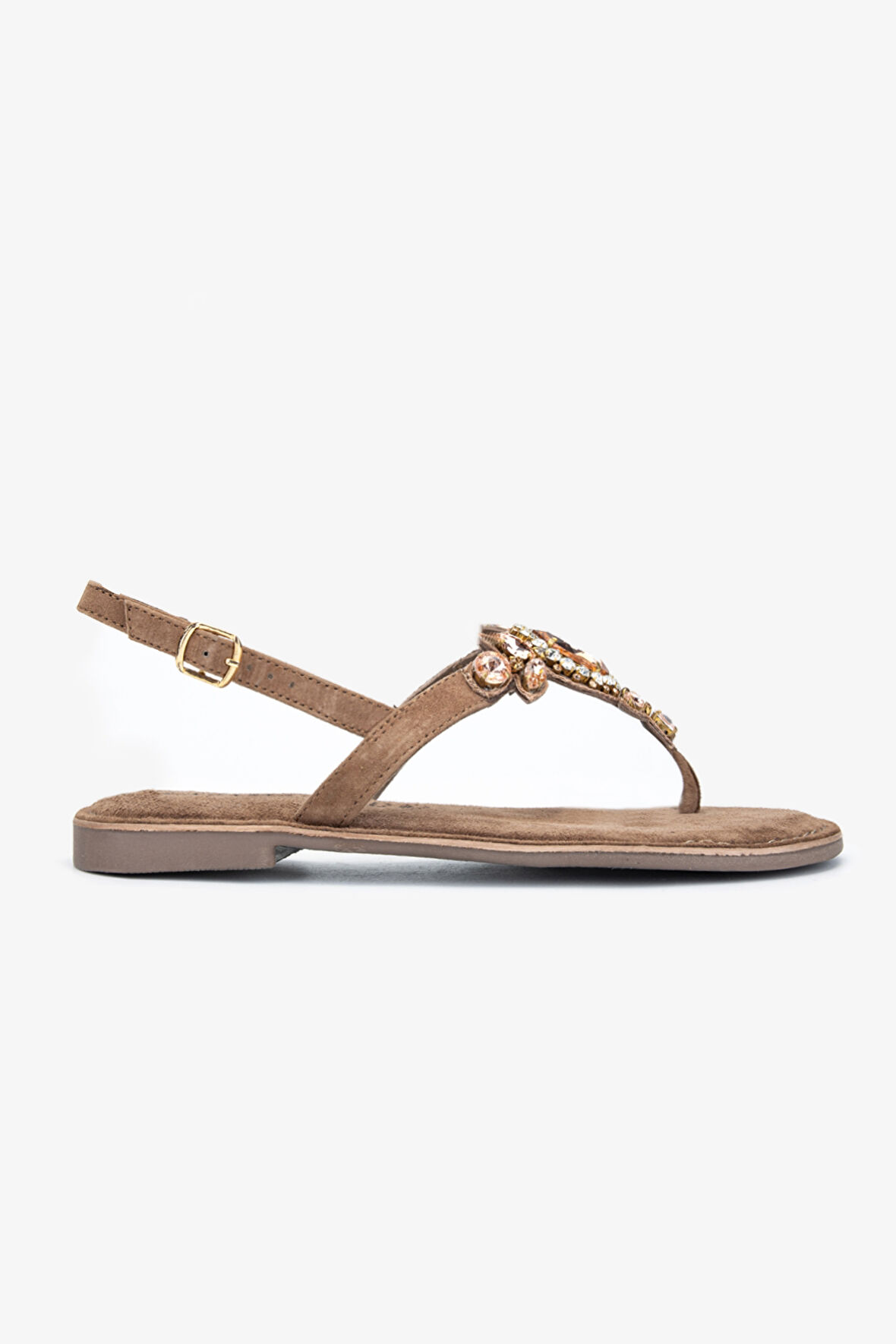 Valmenti Serila Kadın Taupe Deri Sandalet 461 75357 BN SNDLT Y23
