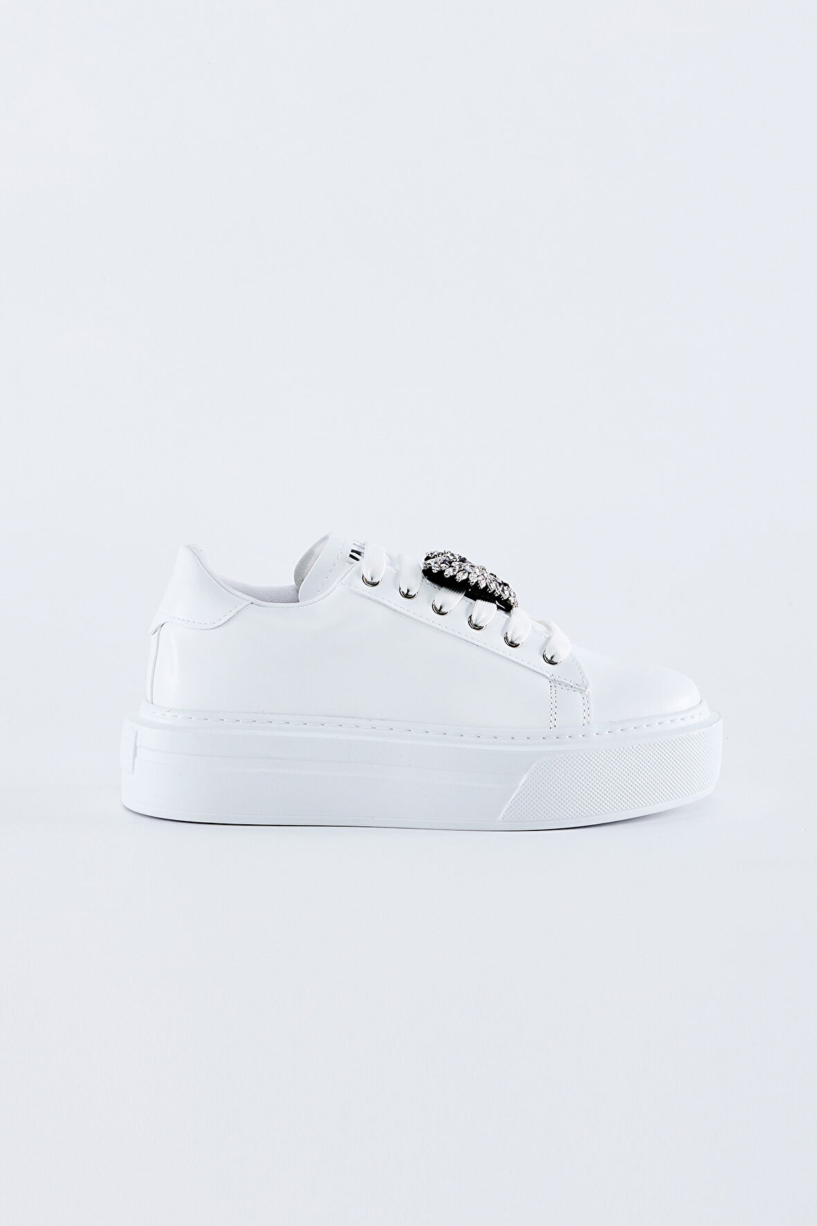 Valmenti Nicolina Kadın Beyaz Vegan Sneakers & Spor Ayakkabı 804 9509 BN AYK Y23