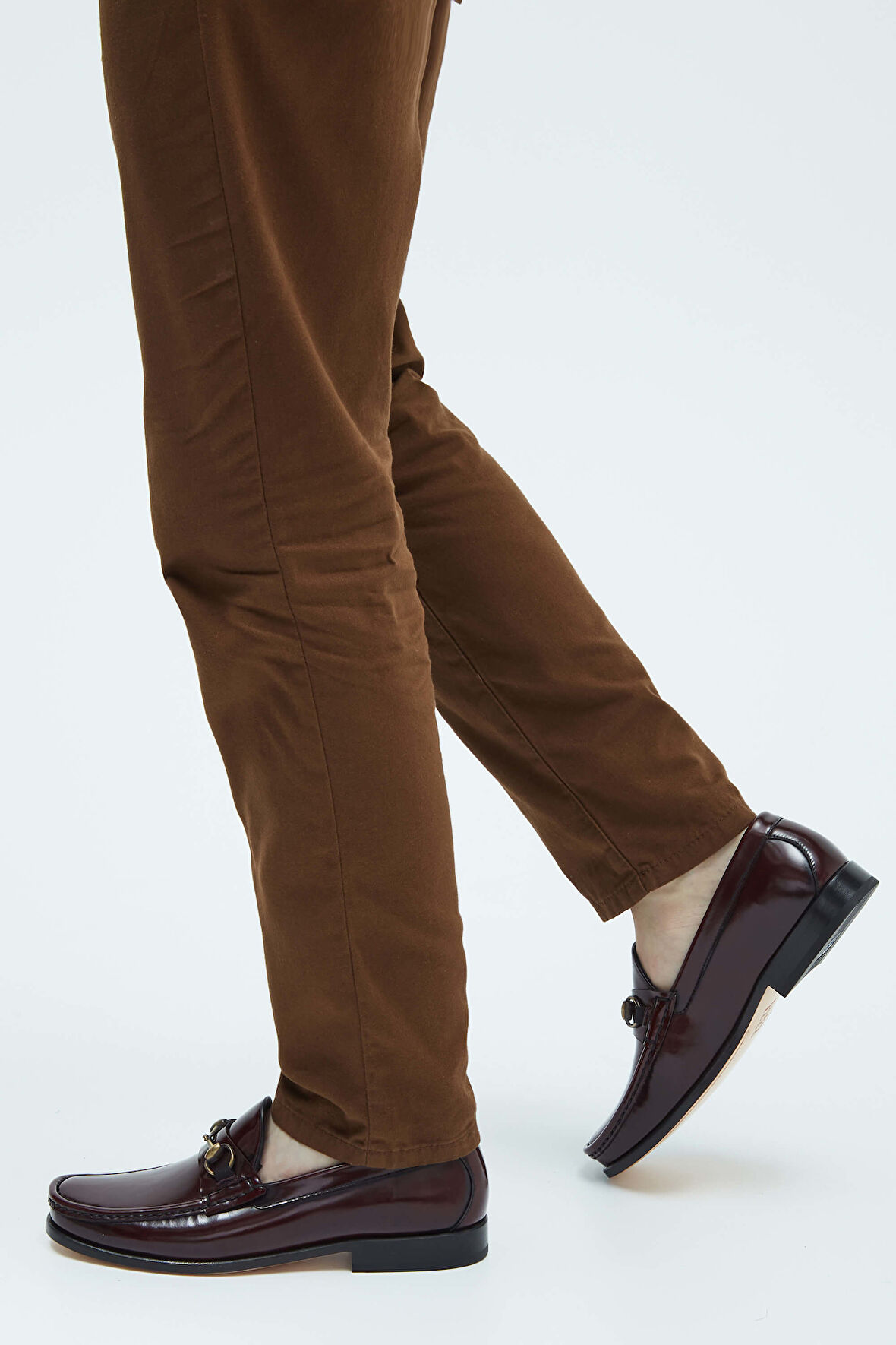 Tamer Tanca Erkek Hakiki Deri Bordo Mokasen & Loafer Ayakkabı 214 035904 ERK AYK Y23 BORDO ACMA