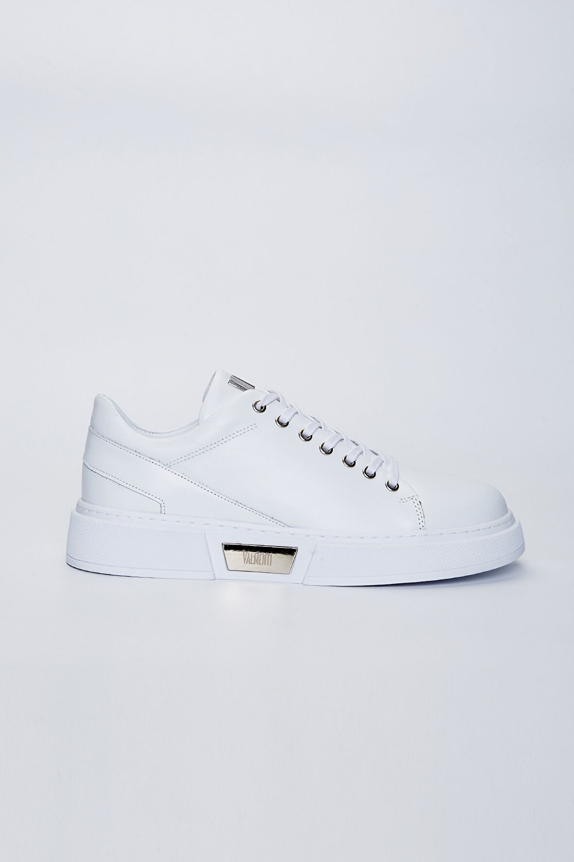 Valmenti Livio Erkek Beyaz Nappa Hakiki Deri Sneakers & Spor Ayakkabı 352 18004 ERK AYK Y23