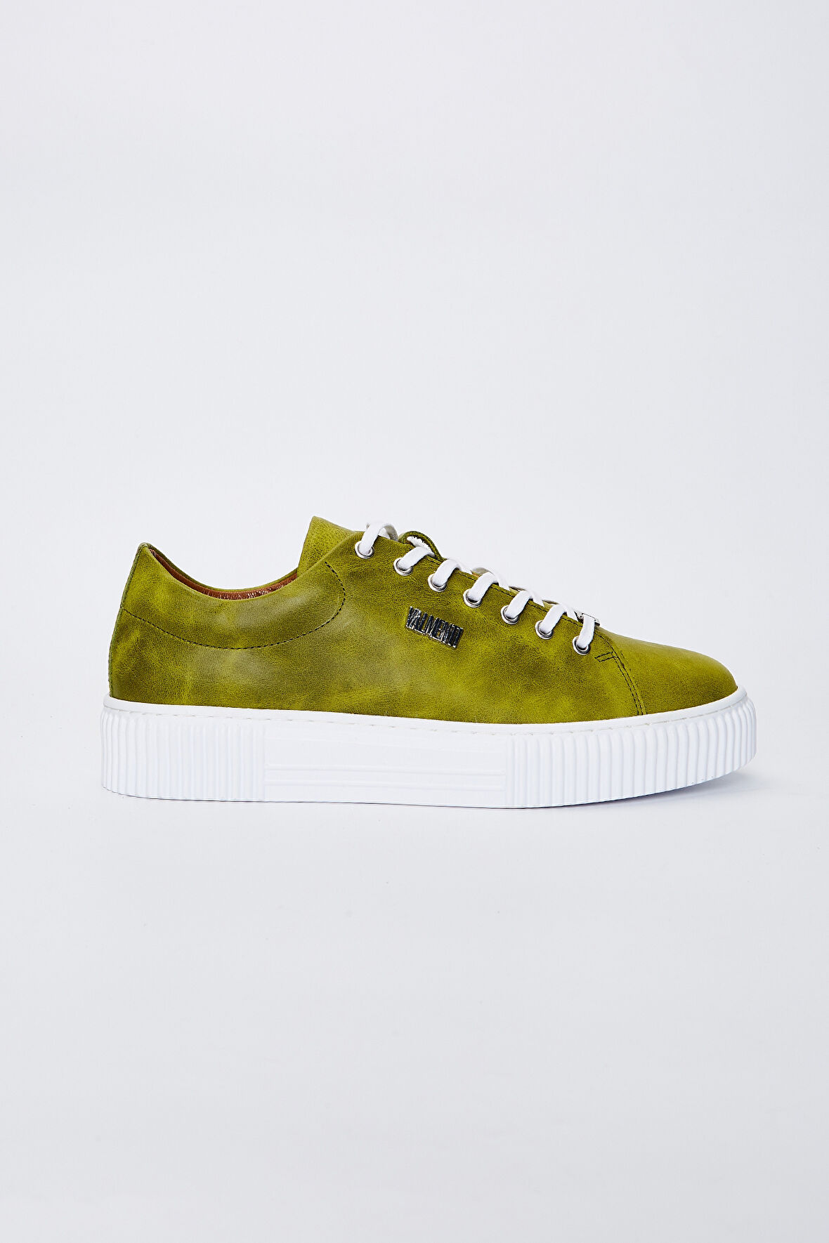 Valmenti Bosco Erkek Yeşil Hakiki Deri Sneakers & Spor Ayakkabı 352 18375 ERK AYK Y23