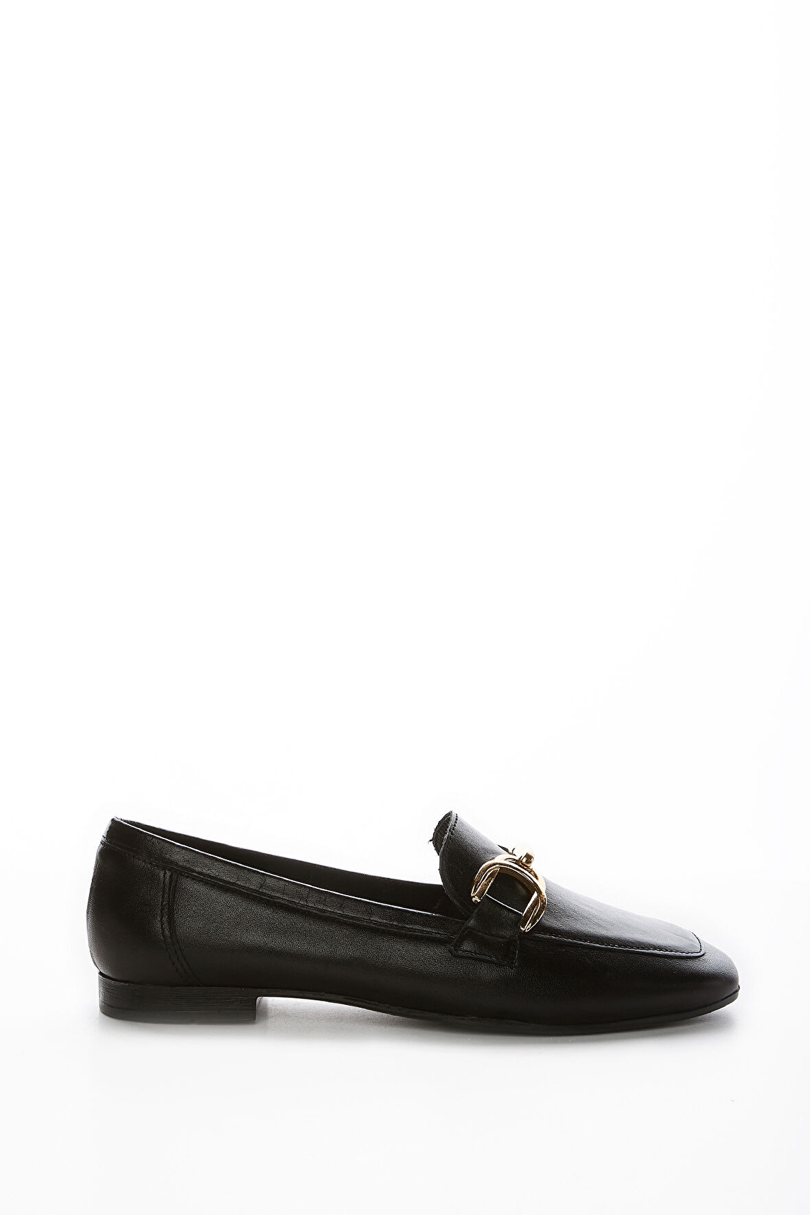 Valmenti Agathe Kadın Siyah Hakiki Deri Loafer Ayakkabı 961 58-1 BN AYK Y23