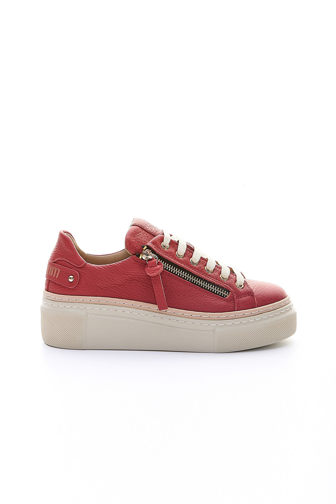 Valmenti Nora Kadın Kırmızı Floter Hakiki Deri Sneakers & Spor Ayakkabı 937 5022-48 BN AYK Y23