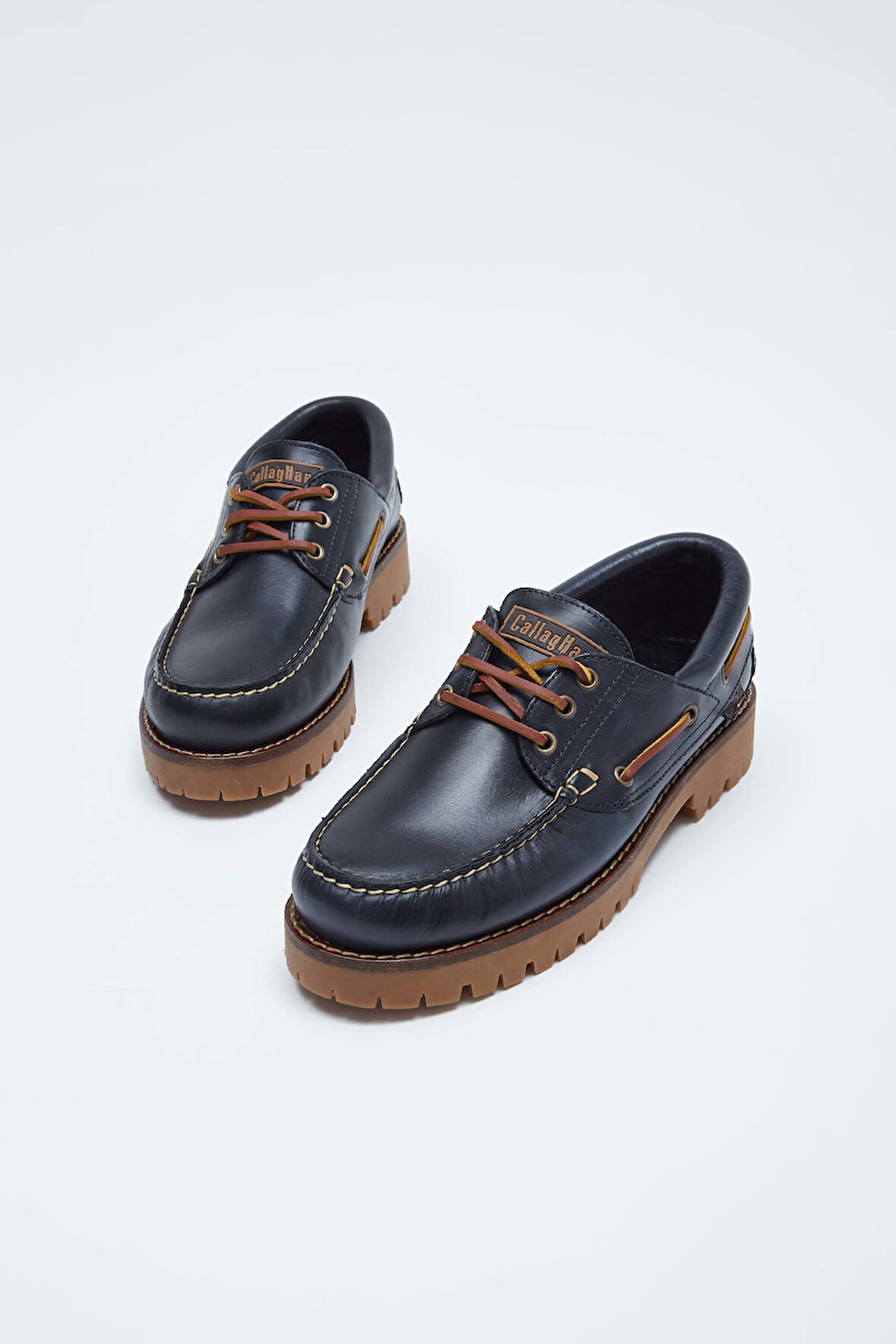 Callaghan Erkek Hakiki Deri Mavi Casual Ayakkabı 618 21910 ERK AYK Y23 AZUL