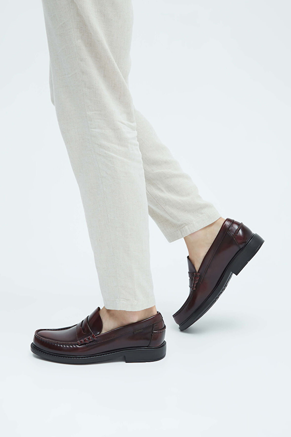 Callaghan Erkek Hakiki Deri Bordo Makosen Ayakkabı 618 90000 ERK AYK Y23 RIOJA