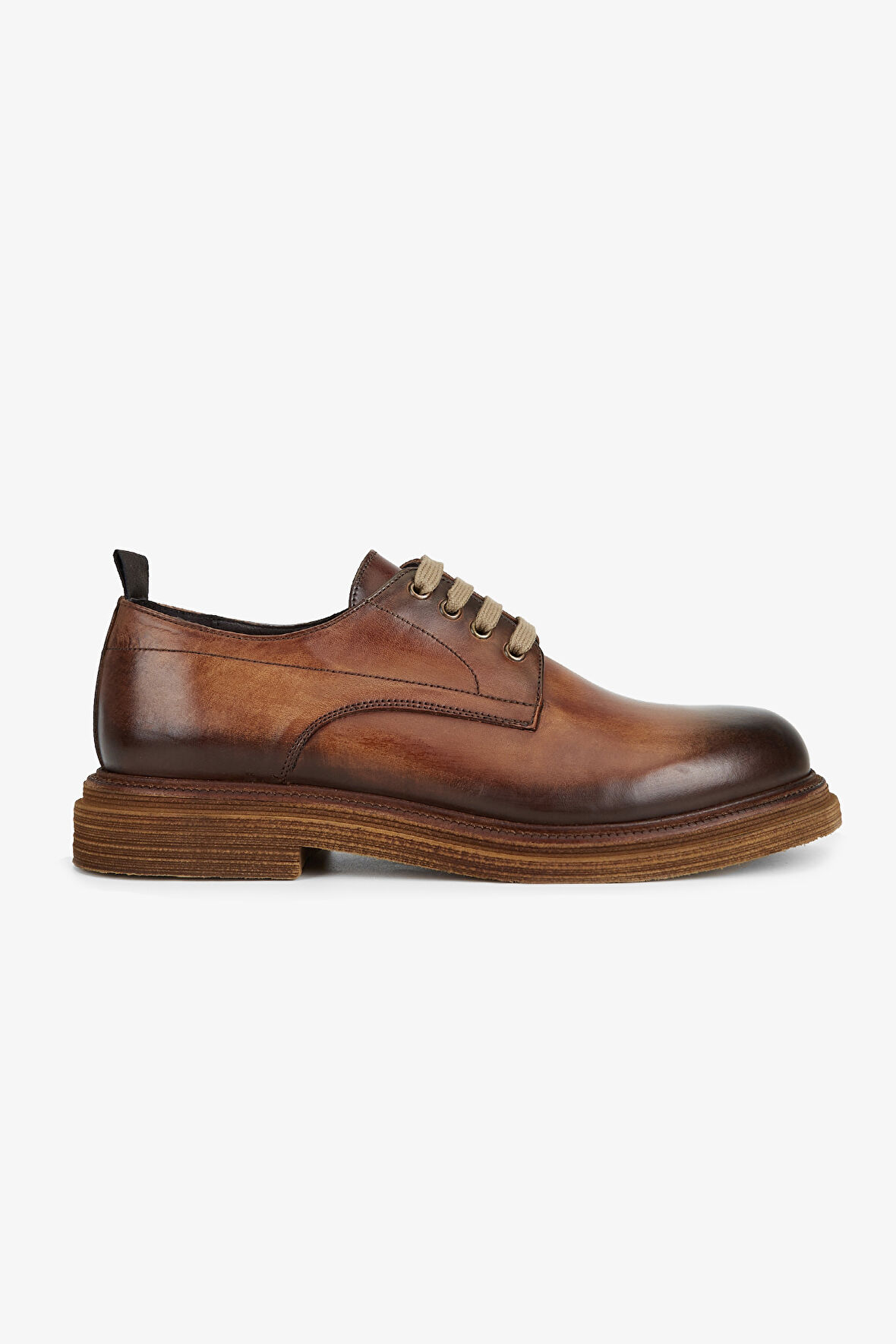 Exton Erkek Hakiki Deri Taba Casual Ayakkabı 994 9253 ERK AYK K23/24 LIGHT BROWN