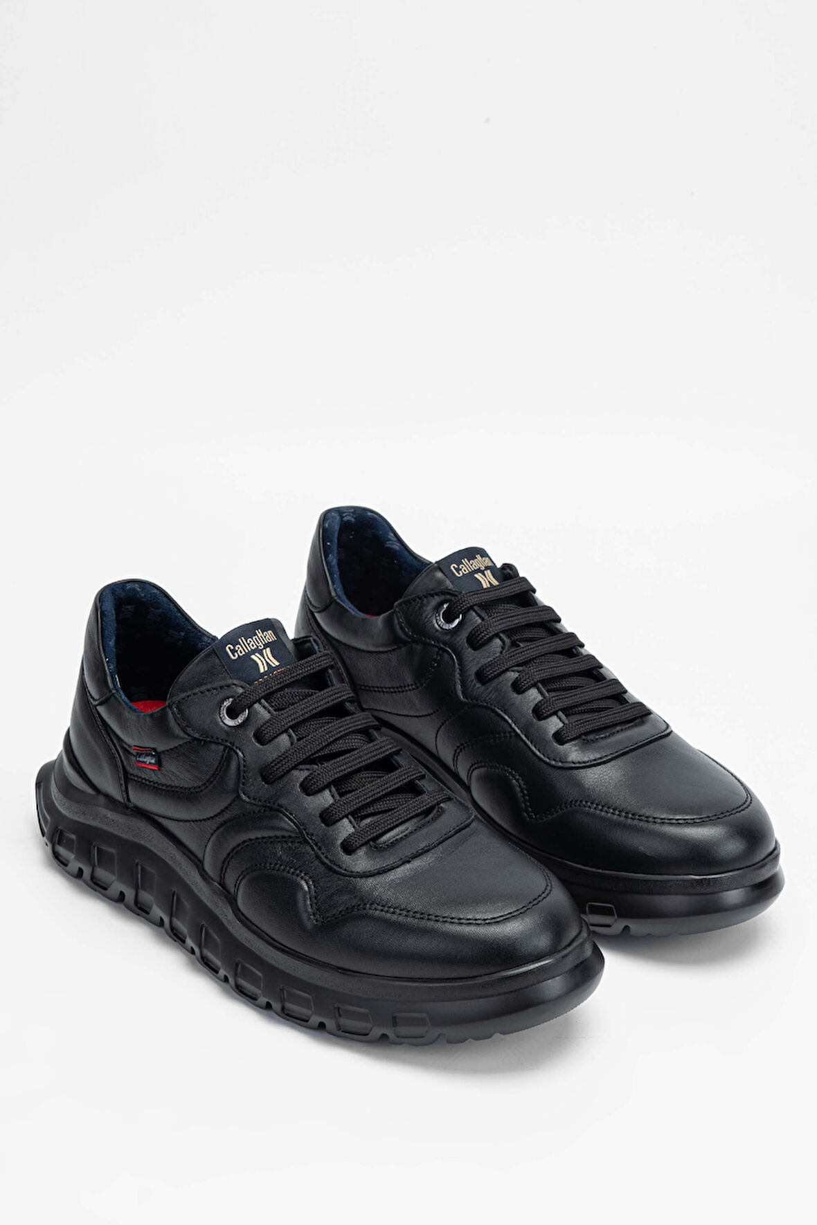 Callaghan Erkek Hakiki Deri Siyah Deri Sneakers & Spor Ayakkabı 618 55340 ERK AYK SK23/24 SIYAH DR