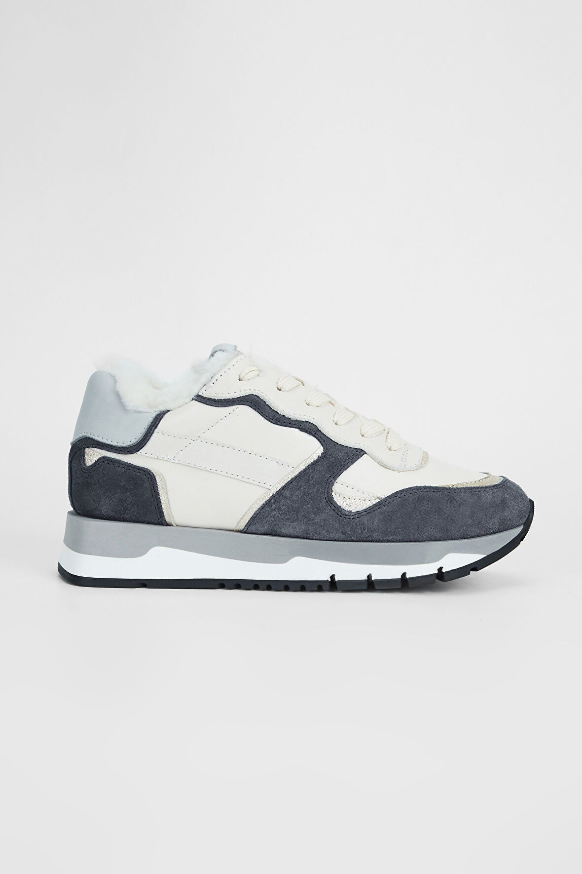 Valmenti Kadın Mavi Hakiki Deri Sneakers & Spor Ayakkabı 996 119-1 BN AYK SK23/24