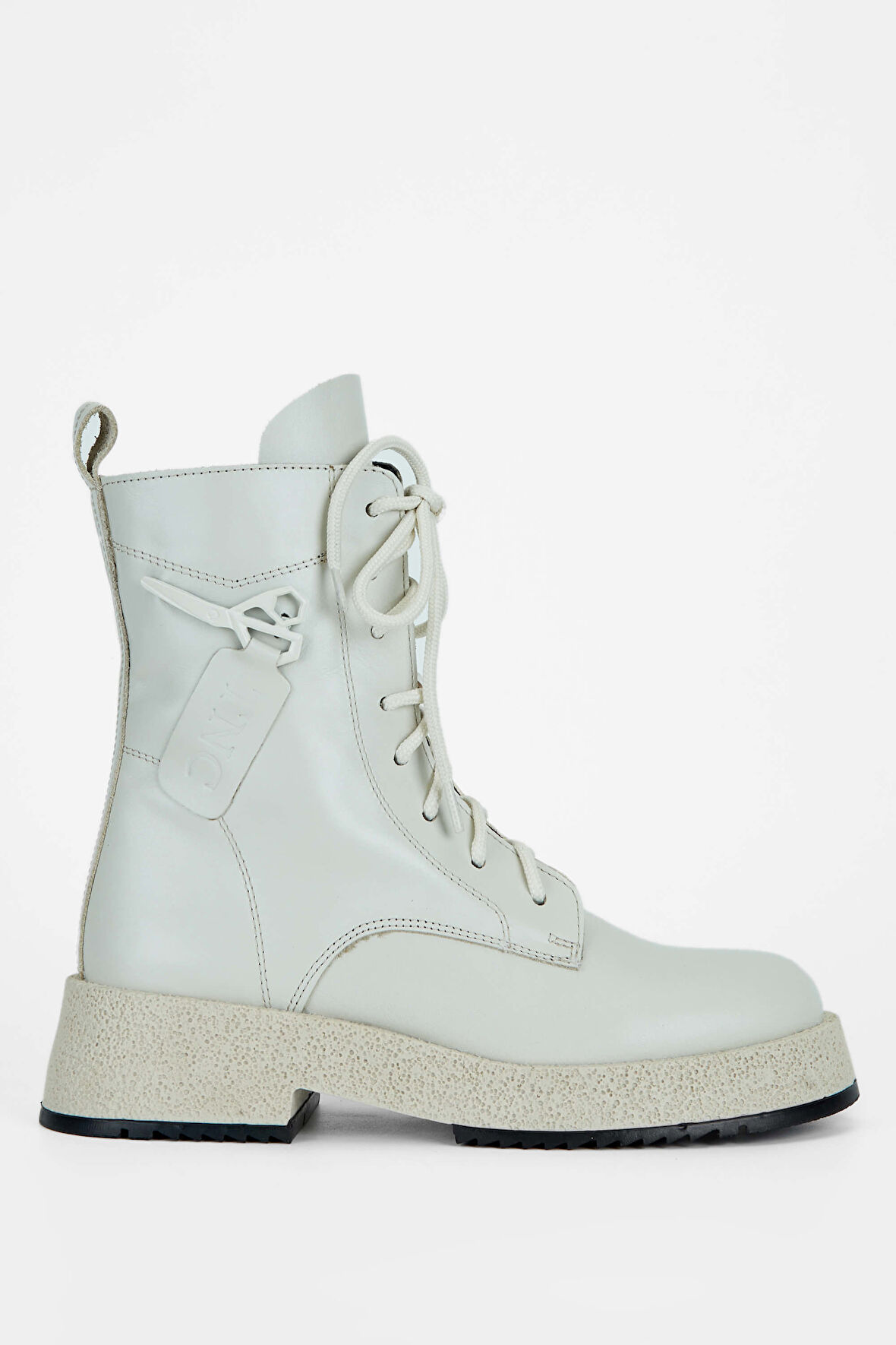 Tamer Tanca Kadın Hakiki Deri Kırık Beyaz Casual Bot 33 630 BN BOT SK23/24 OFF WHITE DR