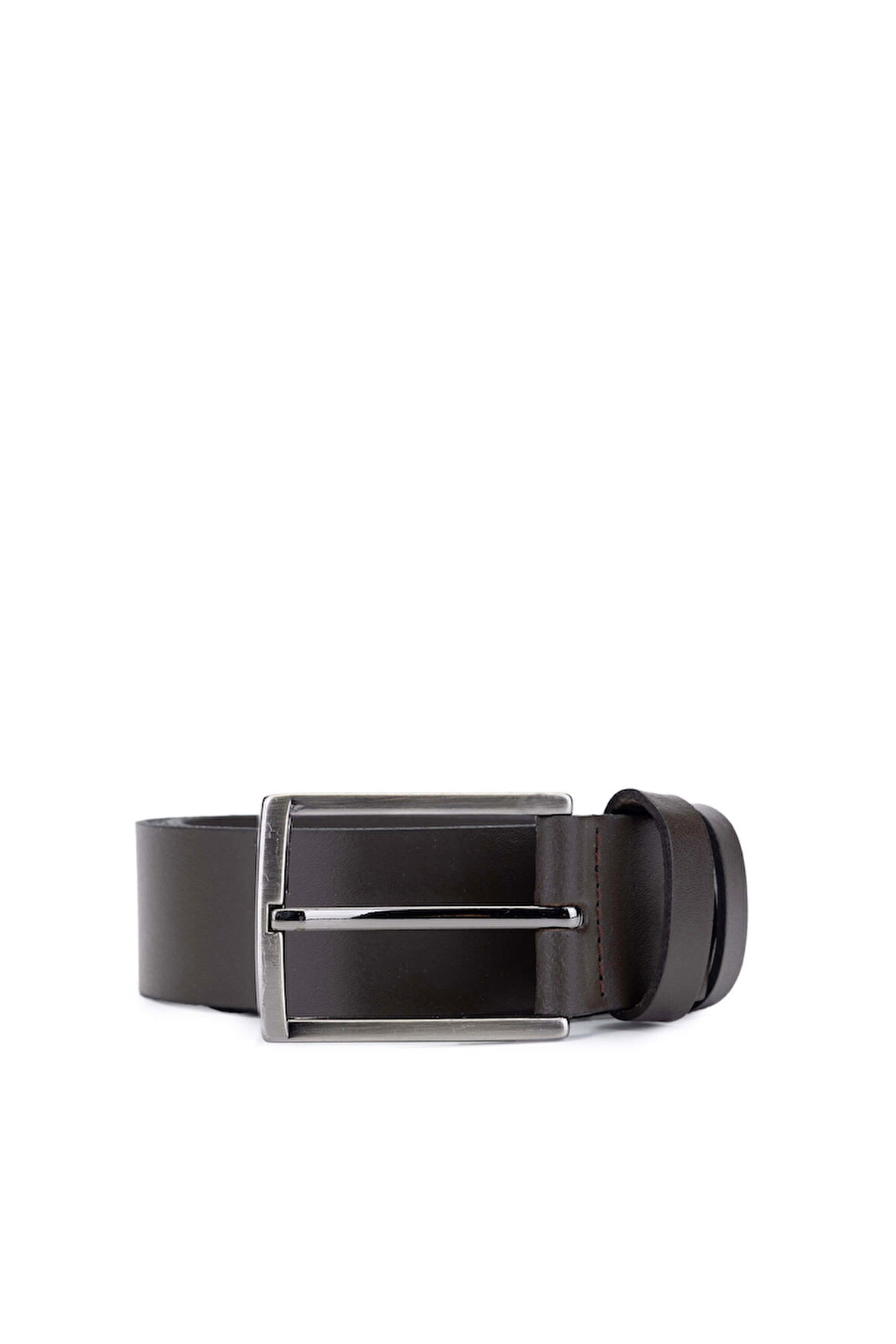 Tamer Tanca Erkek Hakiki Deri Kahverengi Klasik Kemer 483 359235 SPR ERK KMR Y22 KAHVE ANL