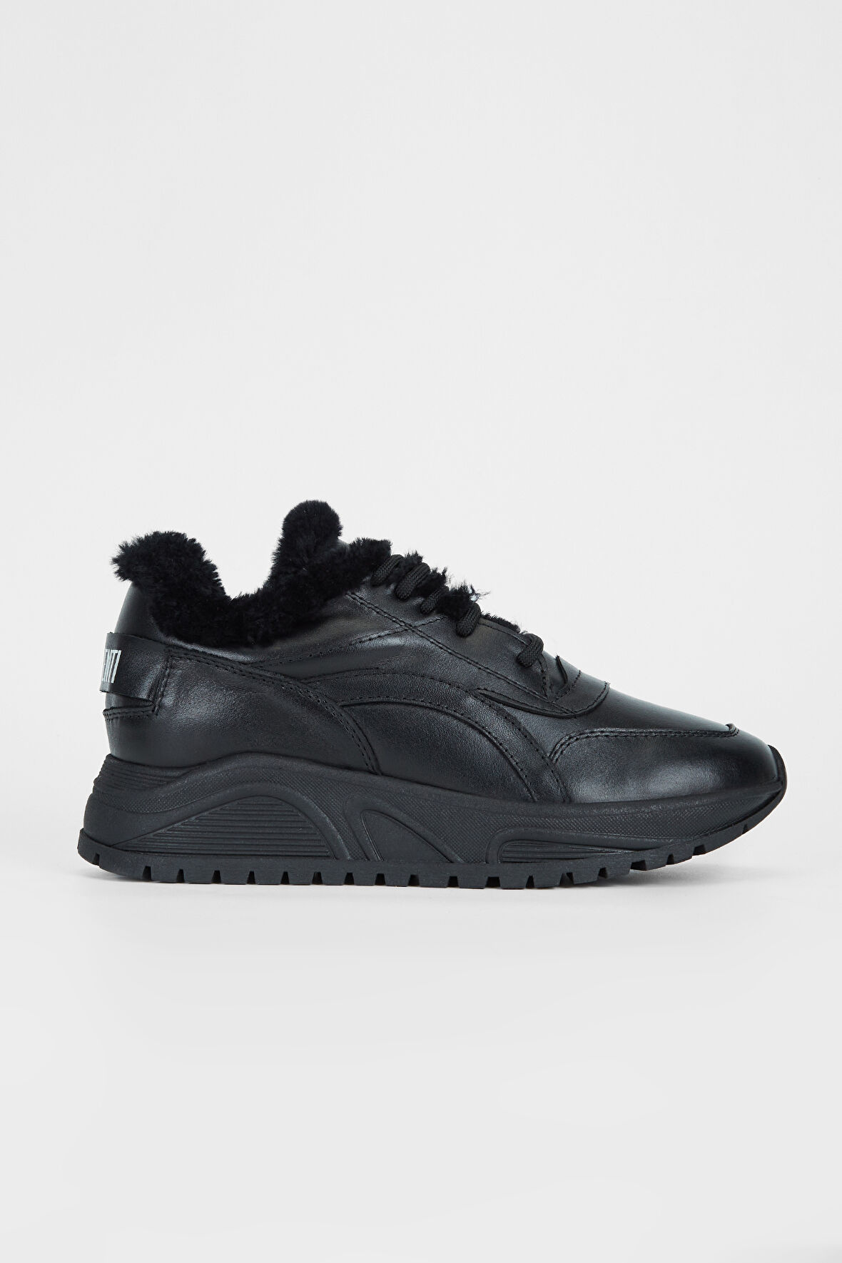 Valmenti Kadın Siyah Hakiki Deri Sneakers & Spor Ayakkabı 775 1745 BN AYK SK23/24