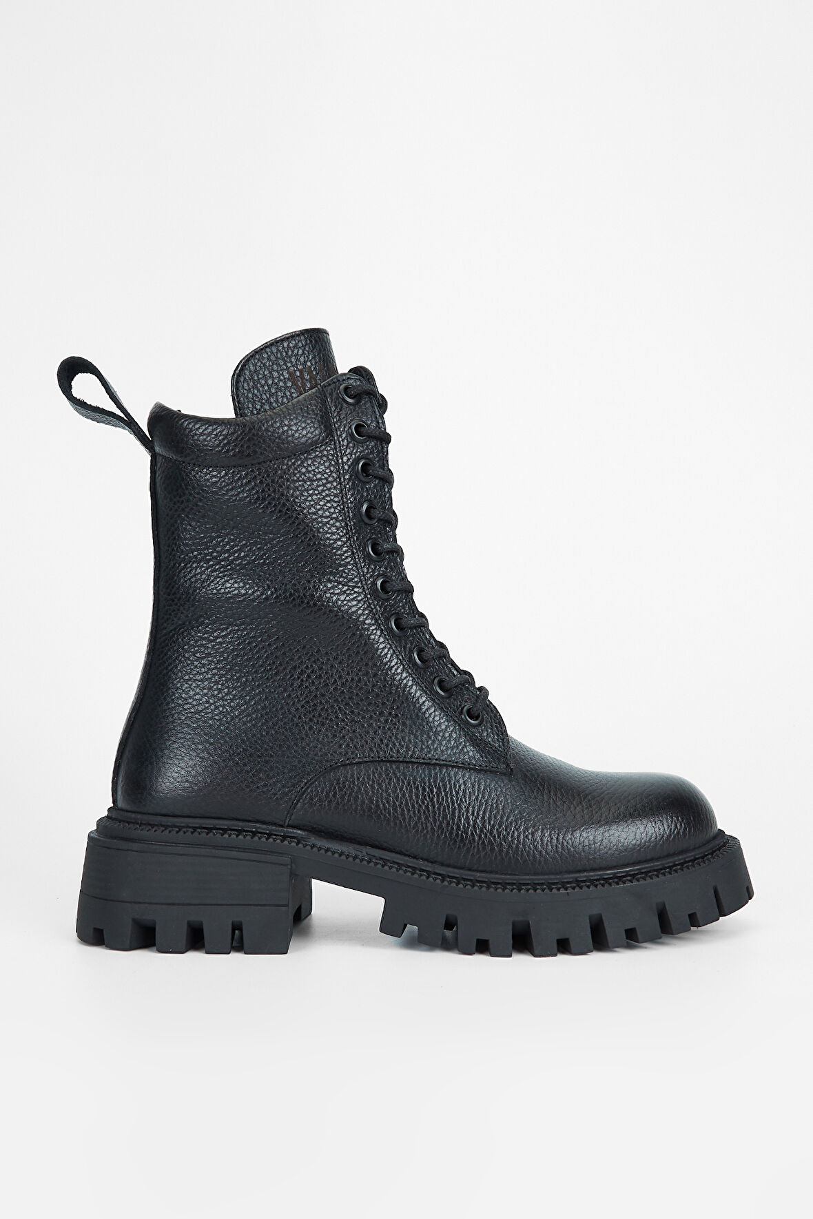 Valmenti Kadın Siyah Floter Hakiki Deri Casual Bot 775 8125 BN BOT SK23/24