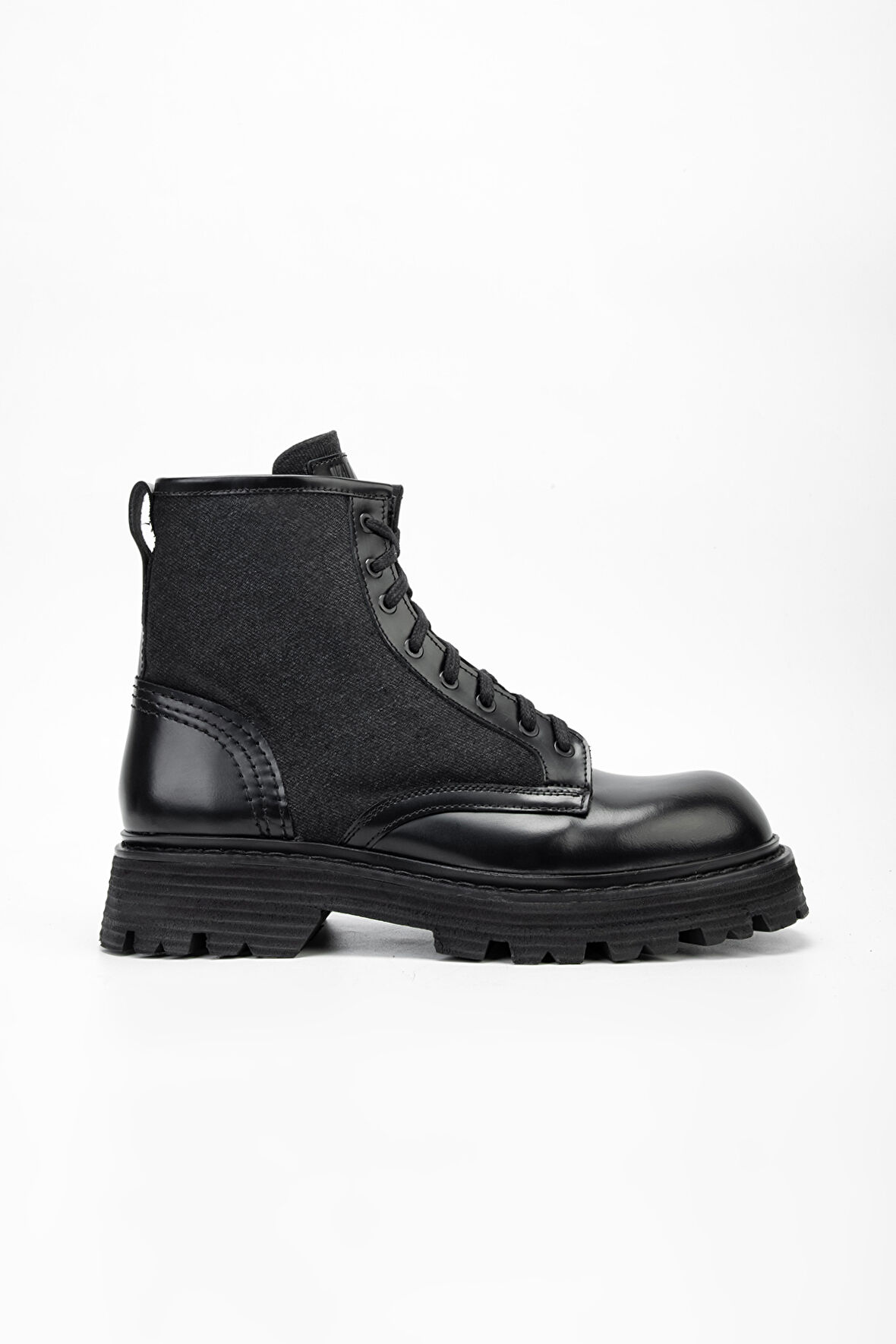 Valmenti Erkek Siyah Açma Hakiki Deri Casual Bot 325 2230-17 ERK BOT SK23/24