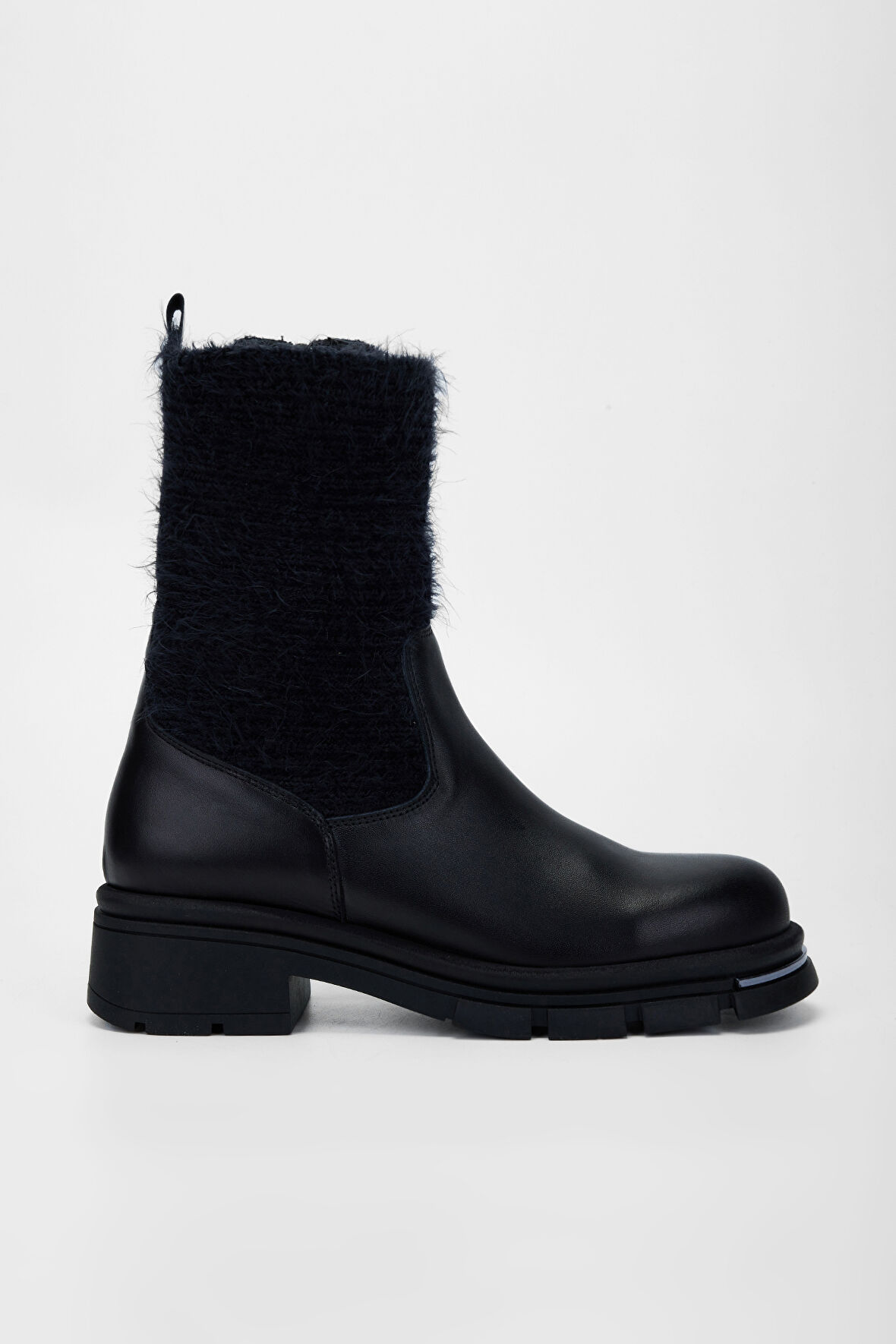 Valmenti Kadın Siyah Hakiki Deri Casual Bot 231 3061 BN BOT SK23/24