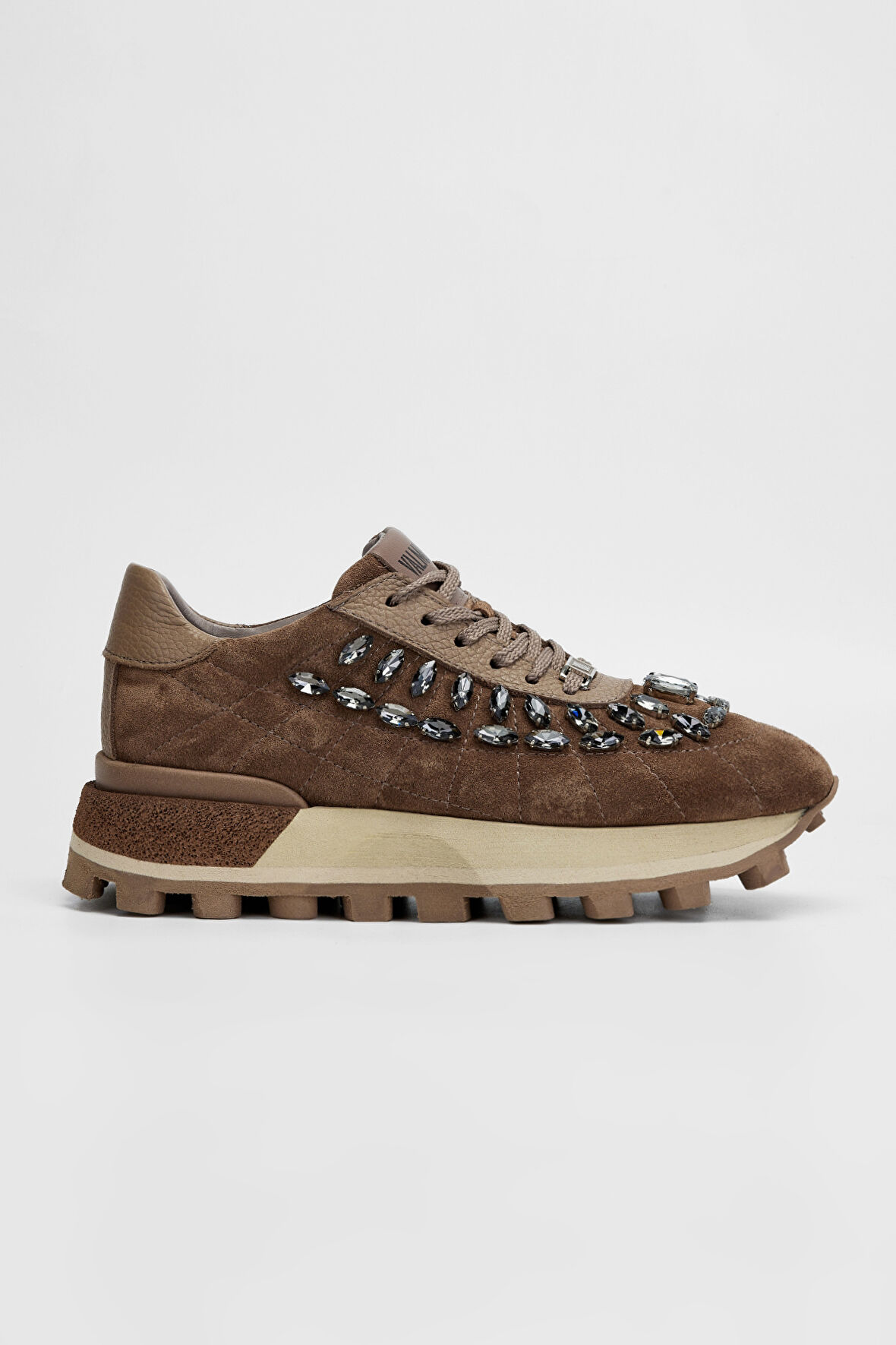 Valmenti Kadın Taba Süet Deri Sneakers & Spor Ayakkabı 1011 6187 BN AYK SK23/24