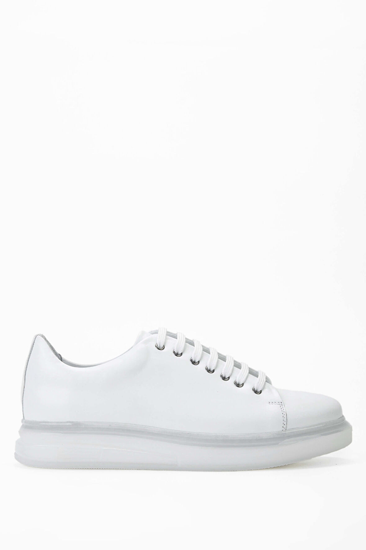 Tamer Tanca Erkek Hakiki Deri Beyaz Sneakers & Spor Ayakkabı 698 1089-5 ERK AYK SK23/24 BEYAZ