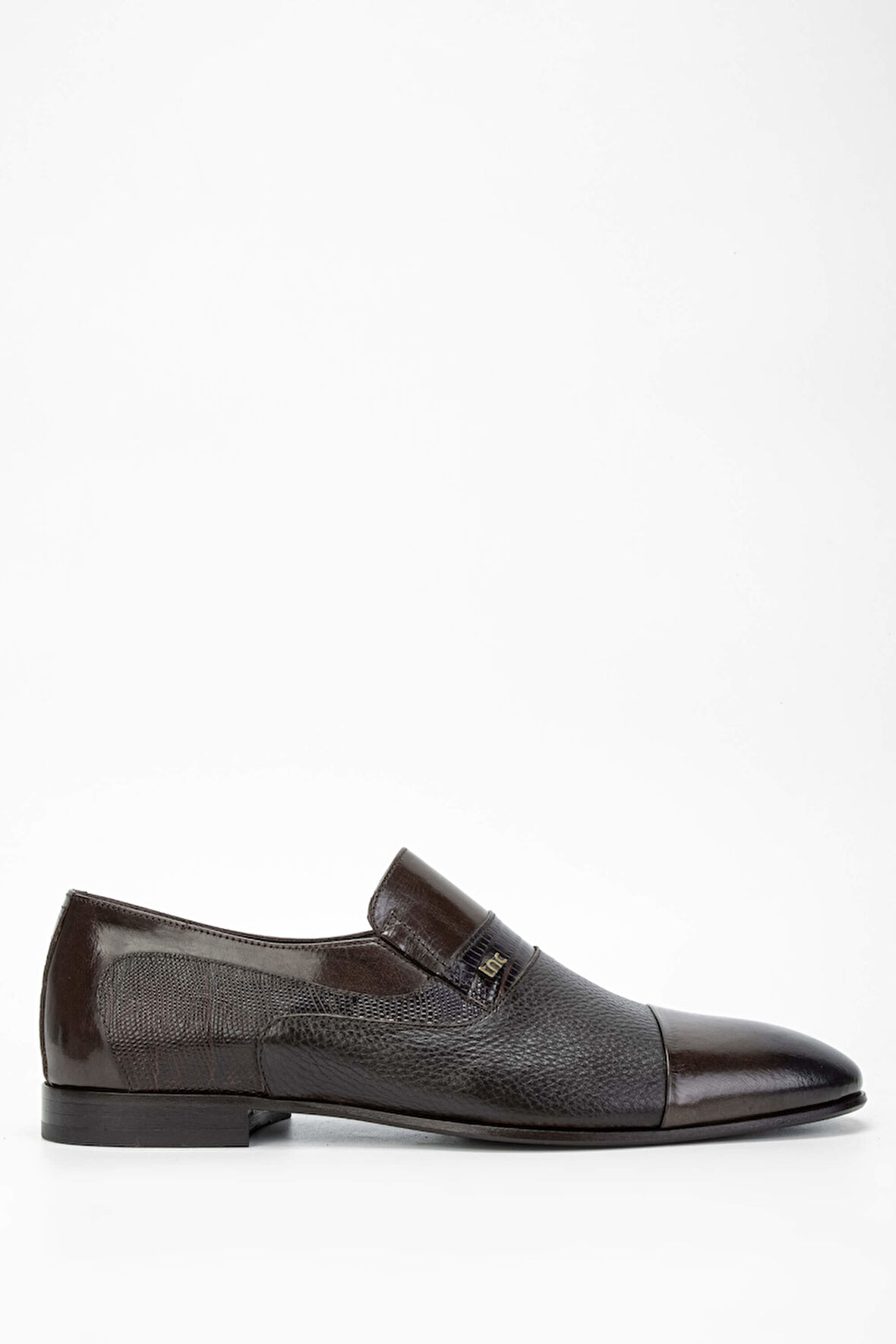 Tamer Tanca Erkek Hakiki Deri Kahverengi Makosen Ayakkabı 537 3052 ERK AYK SK23/24 KHV BFL/KHV KRTN