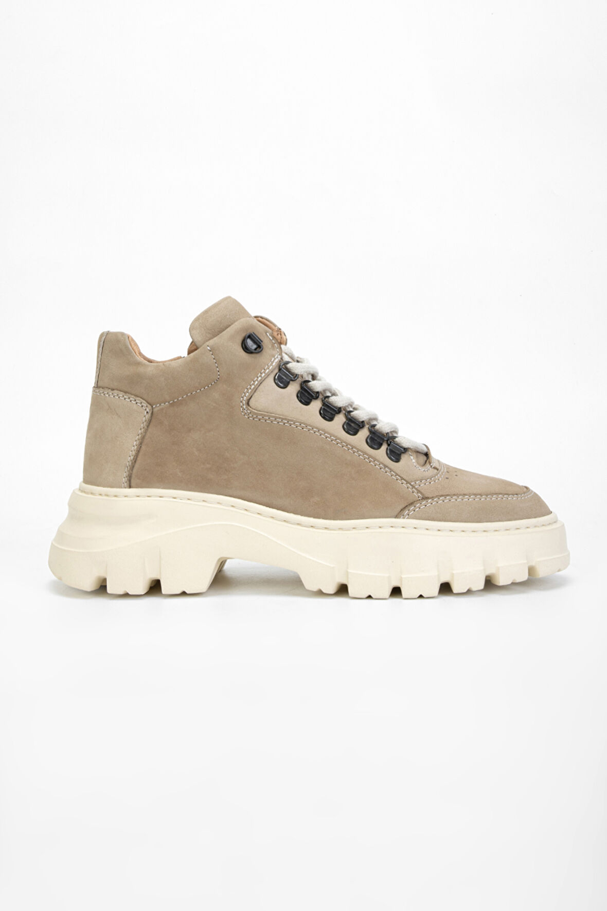 Valmenti AlanzoErkek Bej Nubuk Deri Casual Bot 381 19677 ERK BOT SK23/24