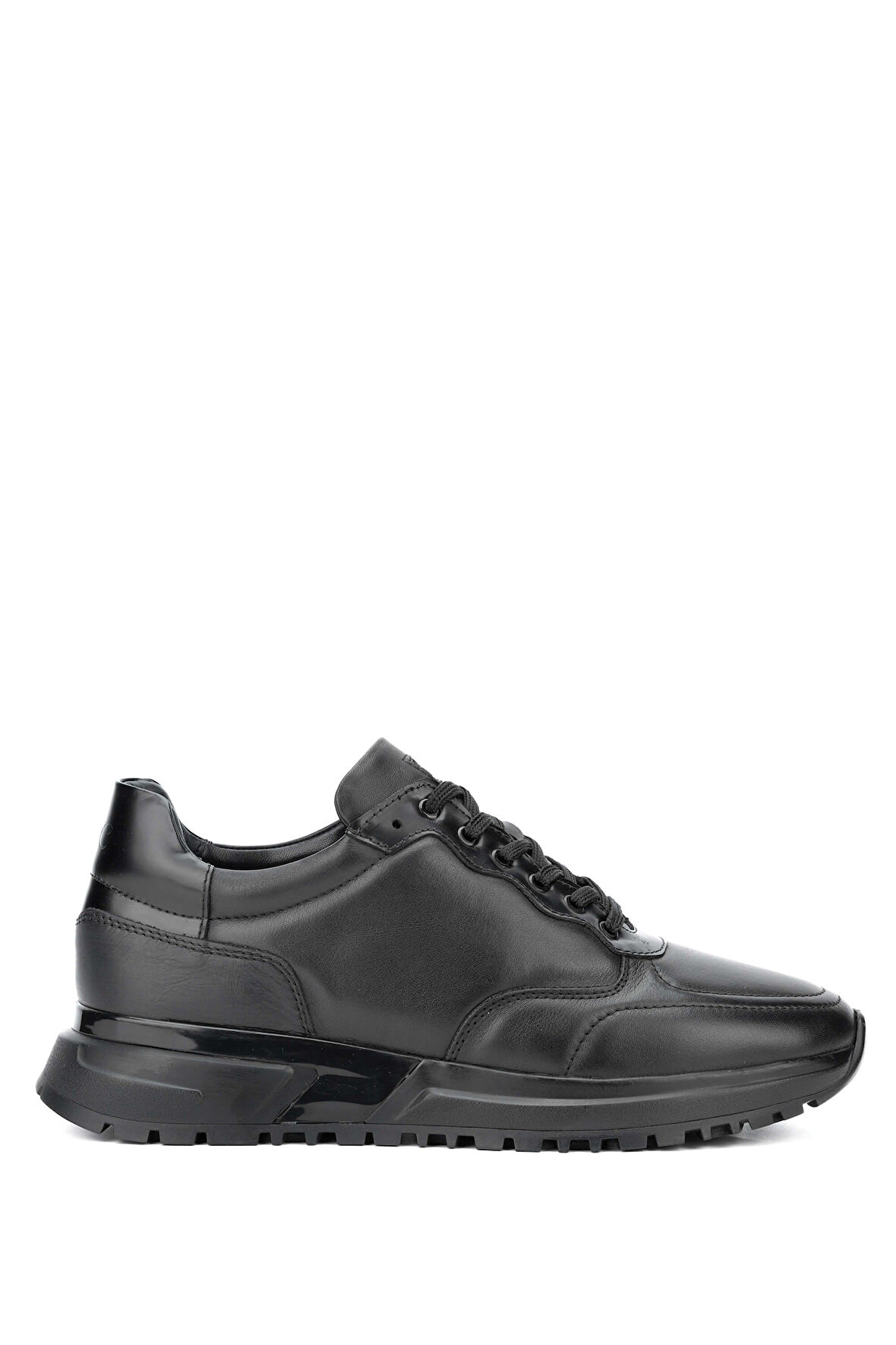Tamer Tanca Erkek Hakiki Deri Siyah Sneakers & Spor Ayakkabı 381 19493 ERK AYK Y24 SIYAH