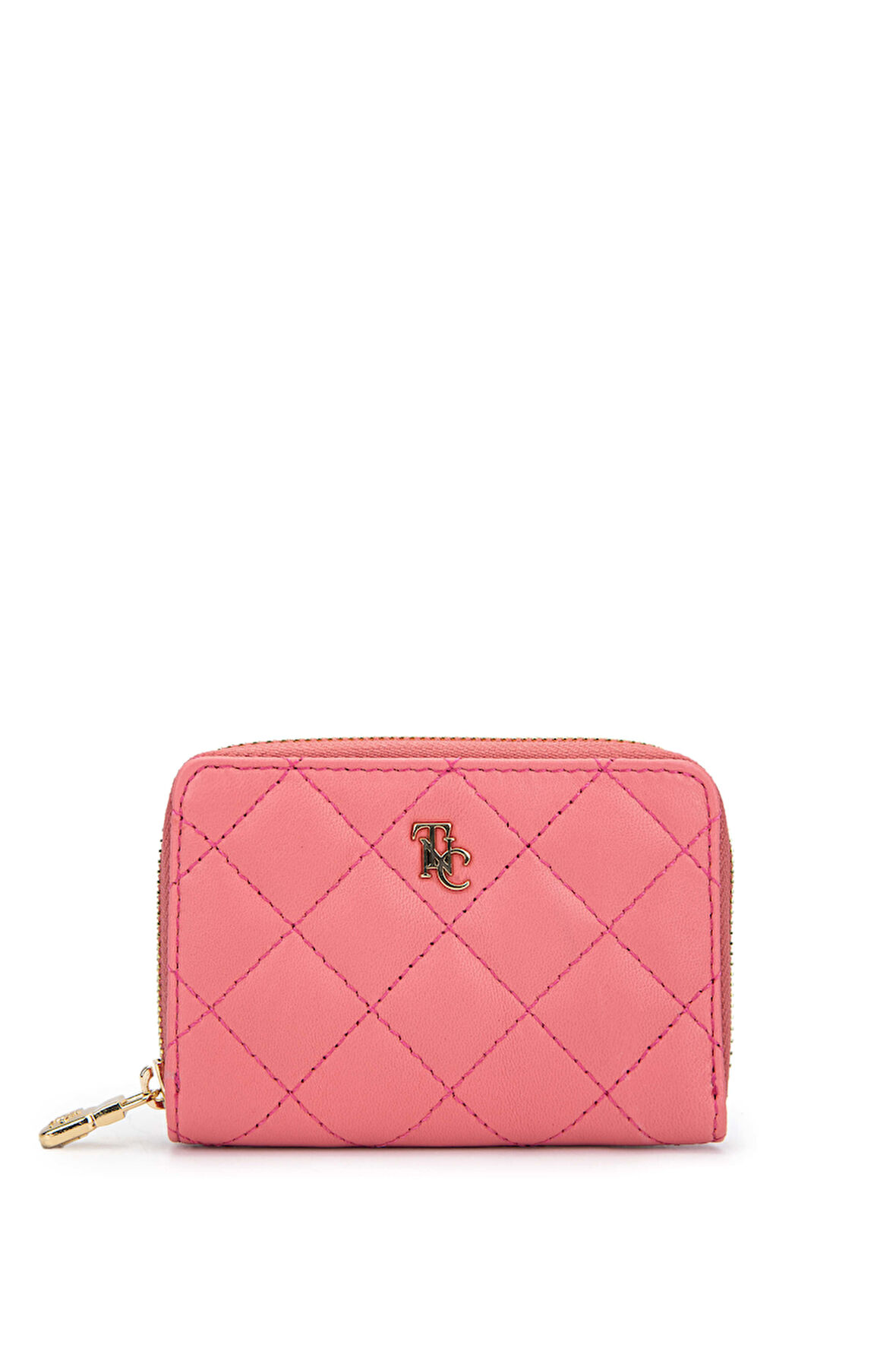 Tamer Tanca Unisex Hakiki Deri Pembe Cüzdan 995 230222 CUZDAN SK23/24 S.PEMBE
