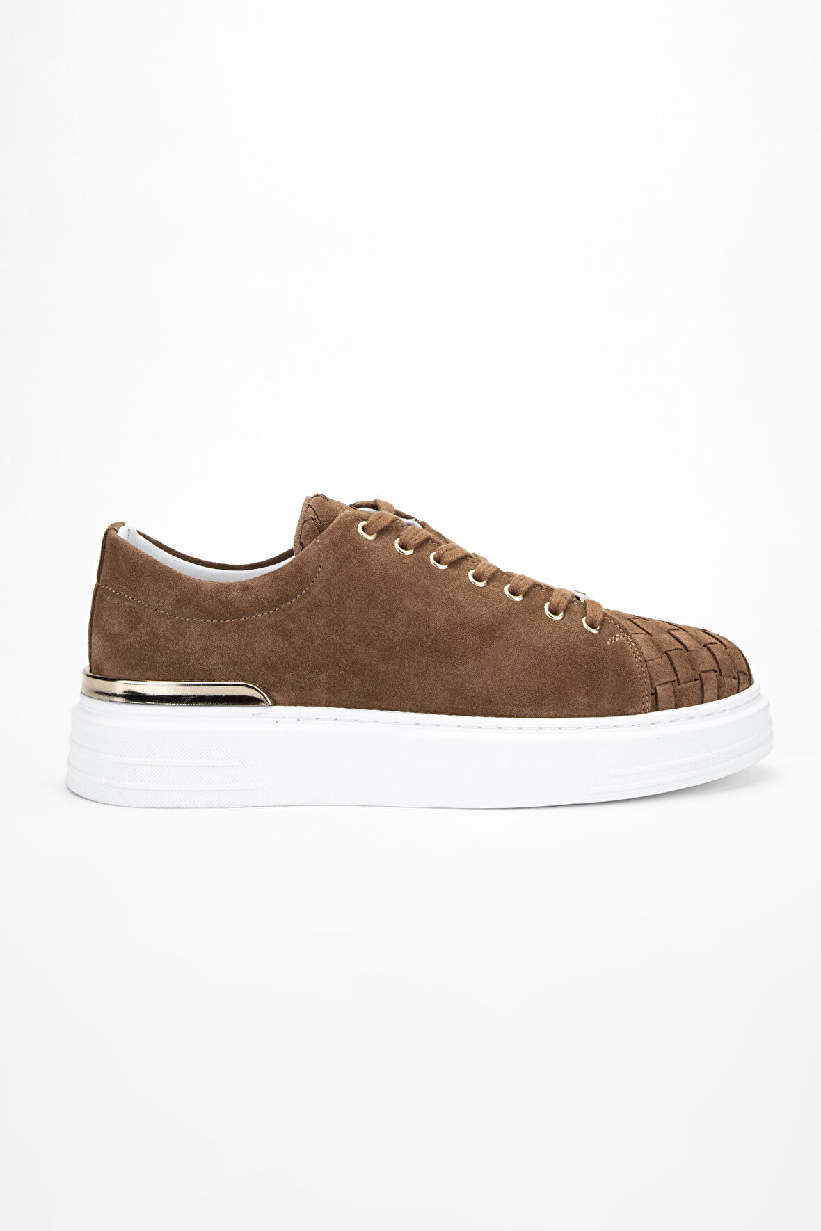 Valmenti AlettaErkek Taba Süet Hakiki Deri Sneakers & Spor Ayakkabı 352 20235 ERK AYK Y24