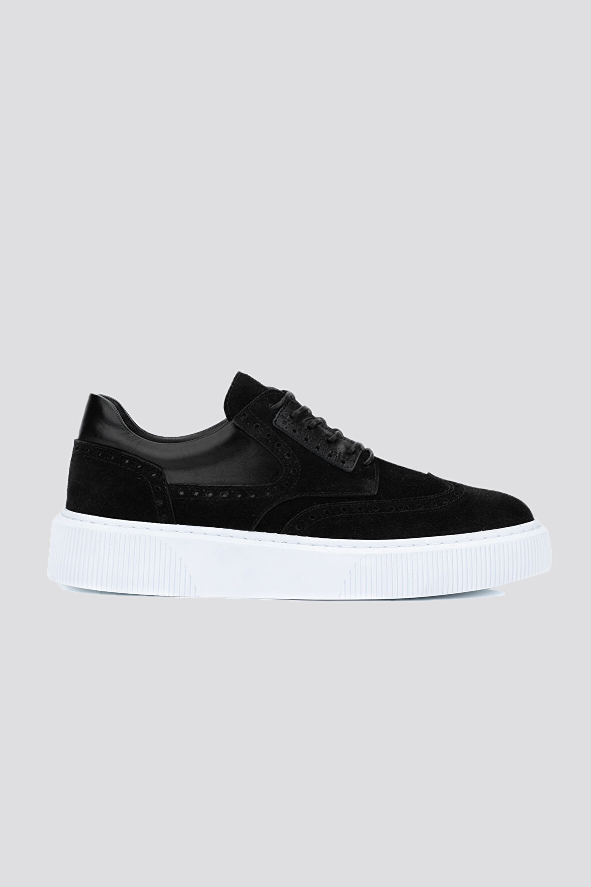 Valmenti AlettaErkek Siyah Süet Hakiki Deri Sneakers & Spor Ayakkabı 352 20336 ERK AYK Y24