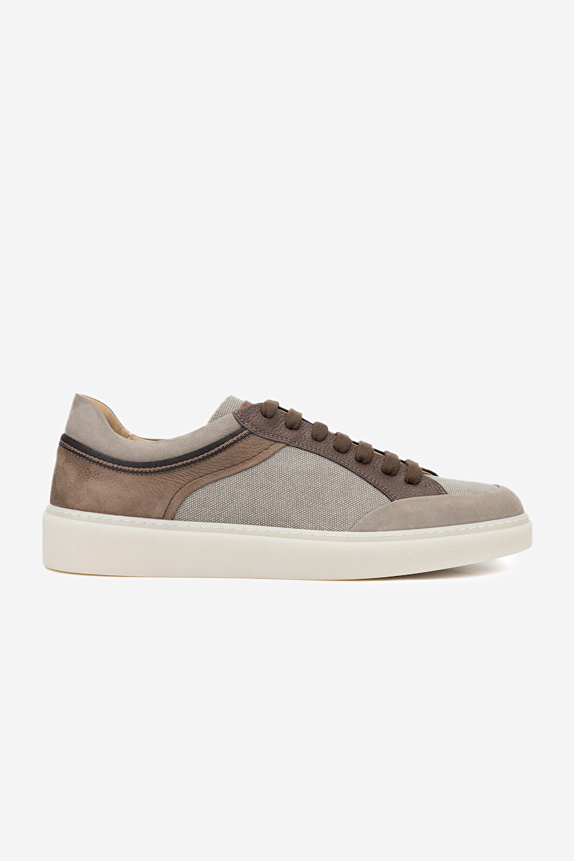 Valmenti Redwin Erkek Taupe Tekstil Deri Sneakers & Spor Ayakkabı 1022 16486 ERK AYK Y24