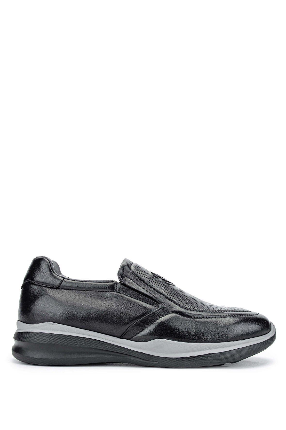 Tamer Tanca Erkek Hakiki Deri Siyah Sneakers & Spor Ayakkabı 383 5910 ERK AYK Y24 SIYAH