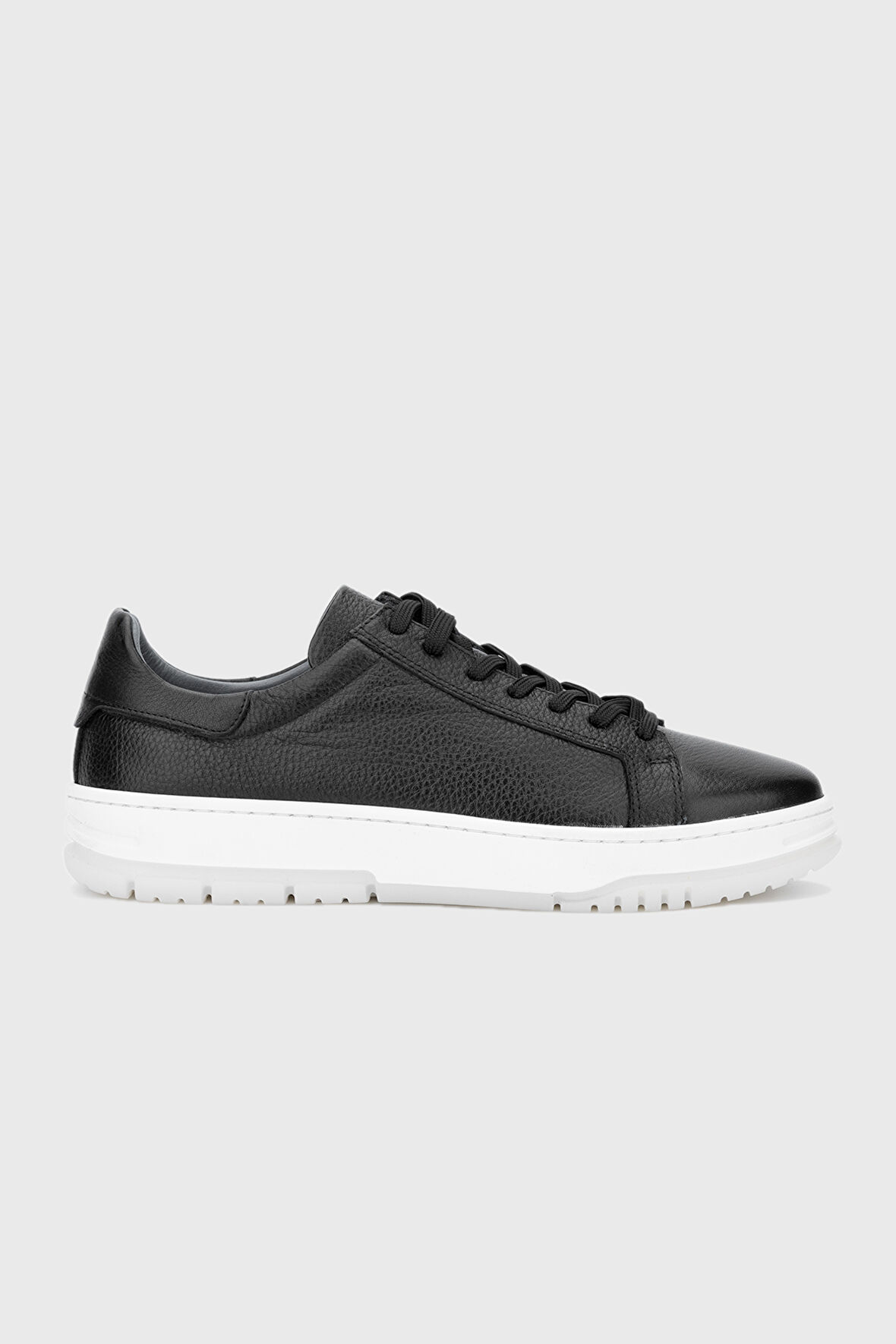 Valmenti Alioth Erkek Siyah Floter Hakiki Deri Sneakers & Spor Ayakkabı 04 101 ERK AYK Y24