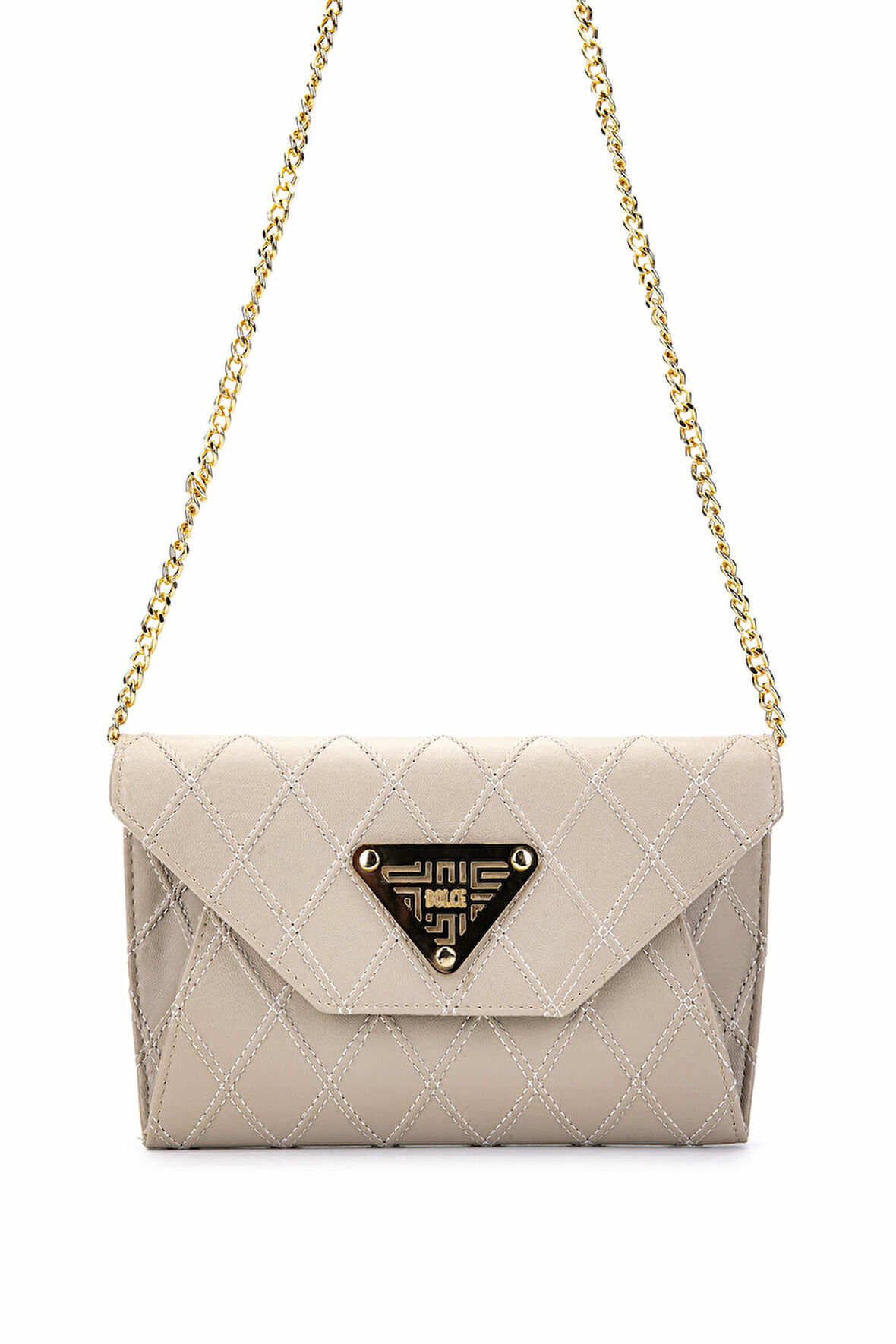 Dolce Kadın Suni Deri Bej Kap Postacı Çanta 1025 248034-1 BN CANTA Y24 BEIGH KAP