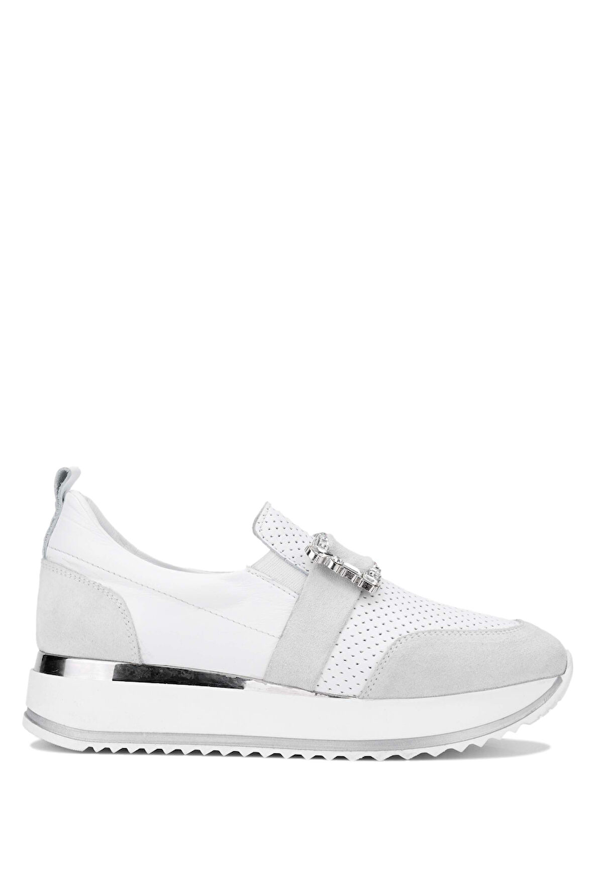 Tamer Tanca Kadın Hakiki Deri Beyaz Sneakers & Spor Ayakkabı 923 TT-900 BN AYK Y24 BEYAZ DR