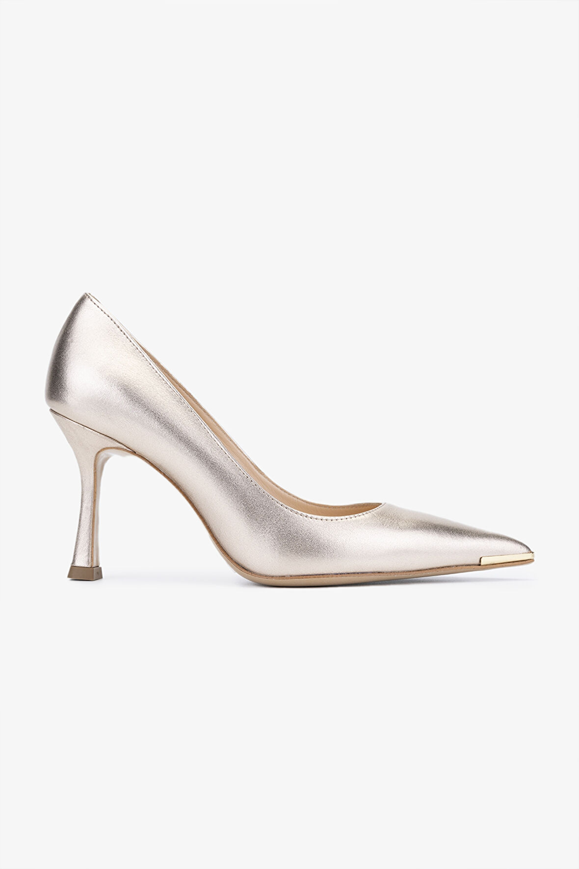 Valmenti Kastin Kadın Gold Hakiki Deri Topuklu Ayakkabı 613 27695 BN AYK Y24