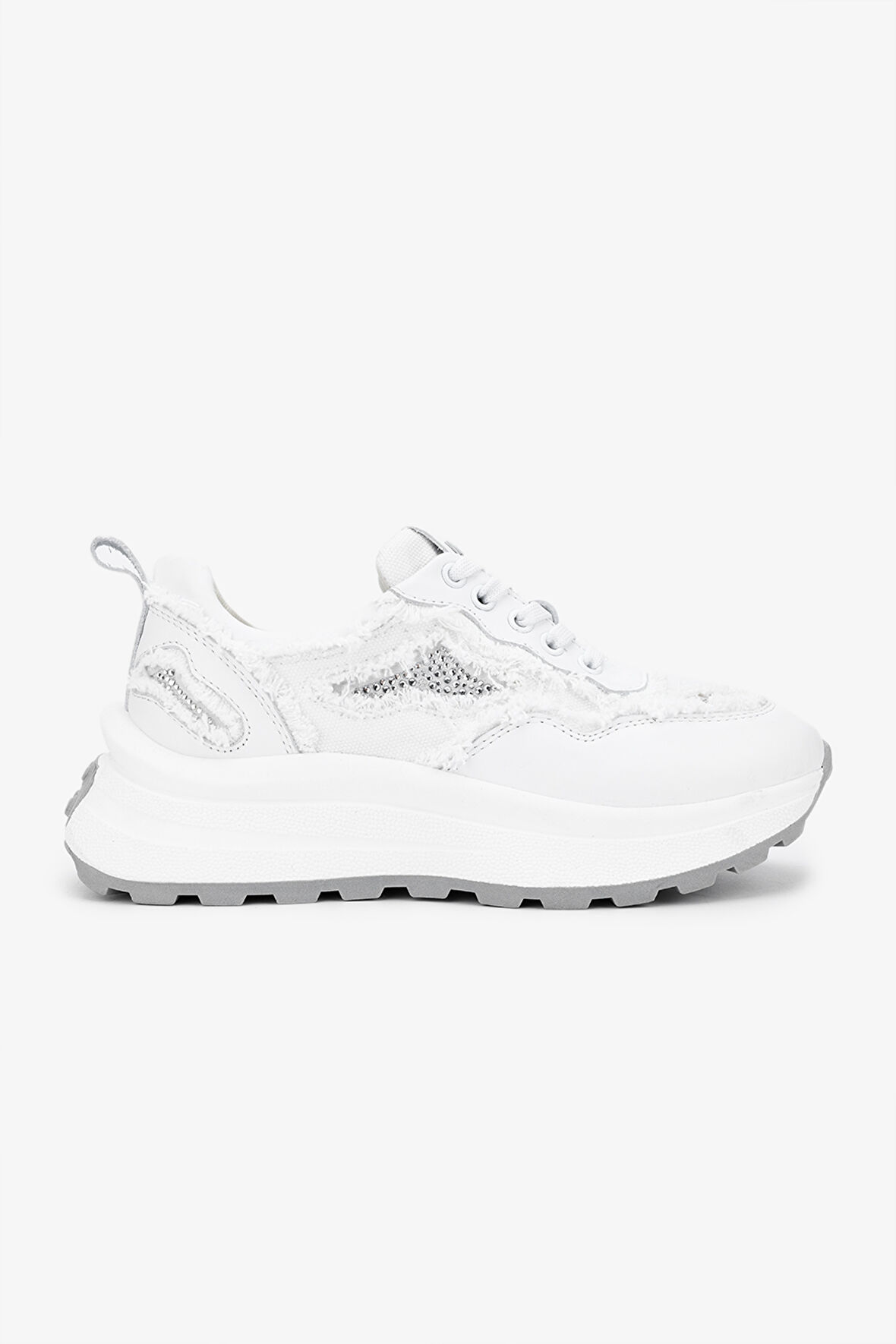 Valmenti Lovita Kadın Beyaz Hakiki Deri Sneakers & Spor Ayakkabı 1011 6360 BN AYK Y24