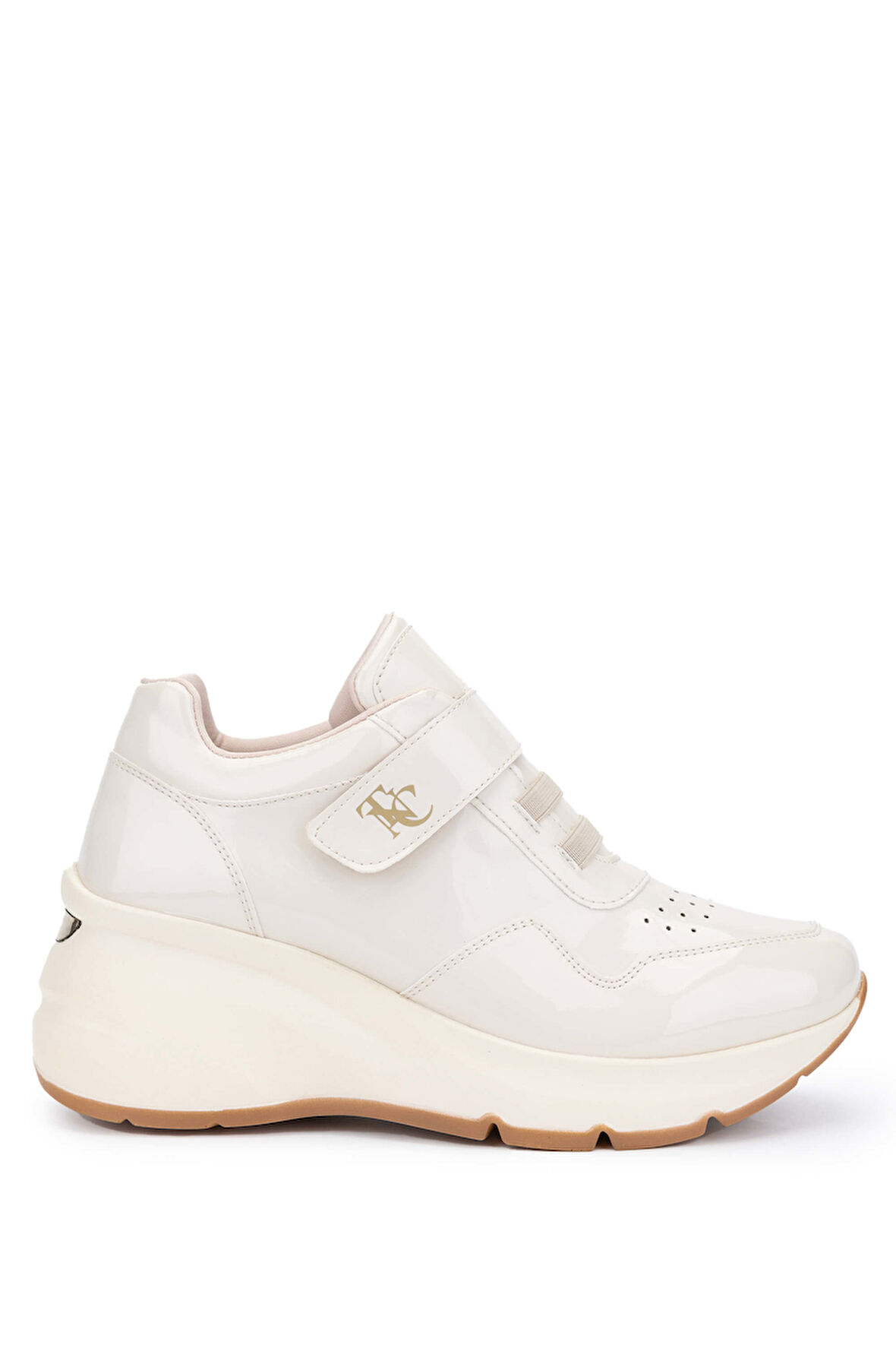 Tamer Tanca Kadın Hakiki Deri Bej Rugan Sneakers & Spor Ayakkabı 936 62176 BN AYK Y24 BEJ RGN