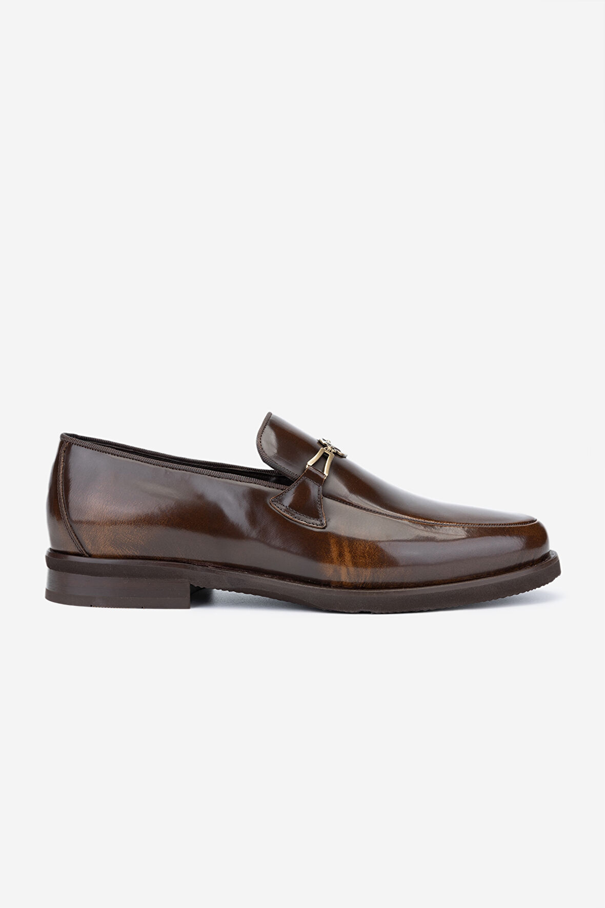 Valmenti Erkek Hakiki Deri Taba Loafer Ayakkabı 183 29751 ERK AYK Y24 VISKI ACMA