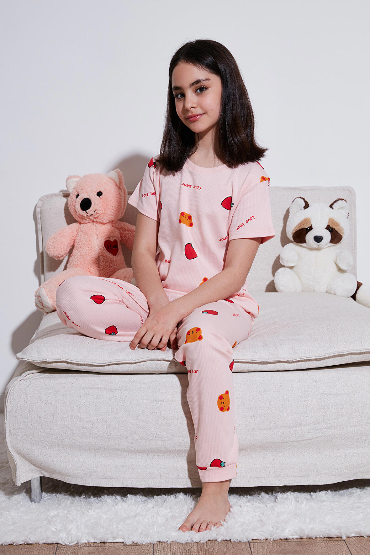 Lela Kız Çocuk Pijama Takımı 6651002