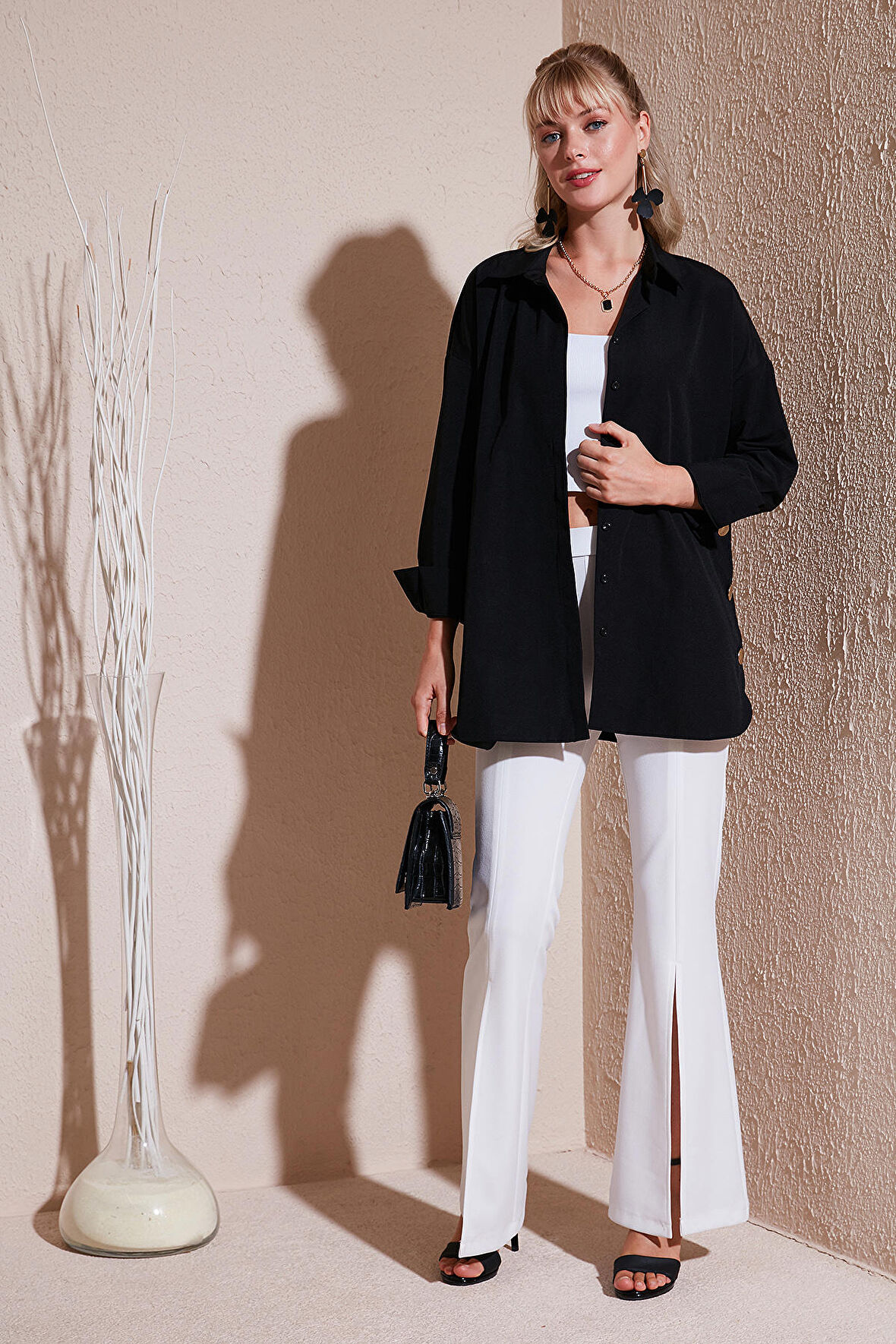 Lela Kadın Gömlek 611GO00054