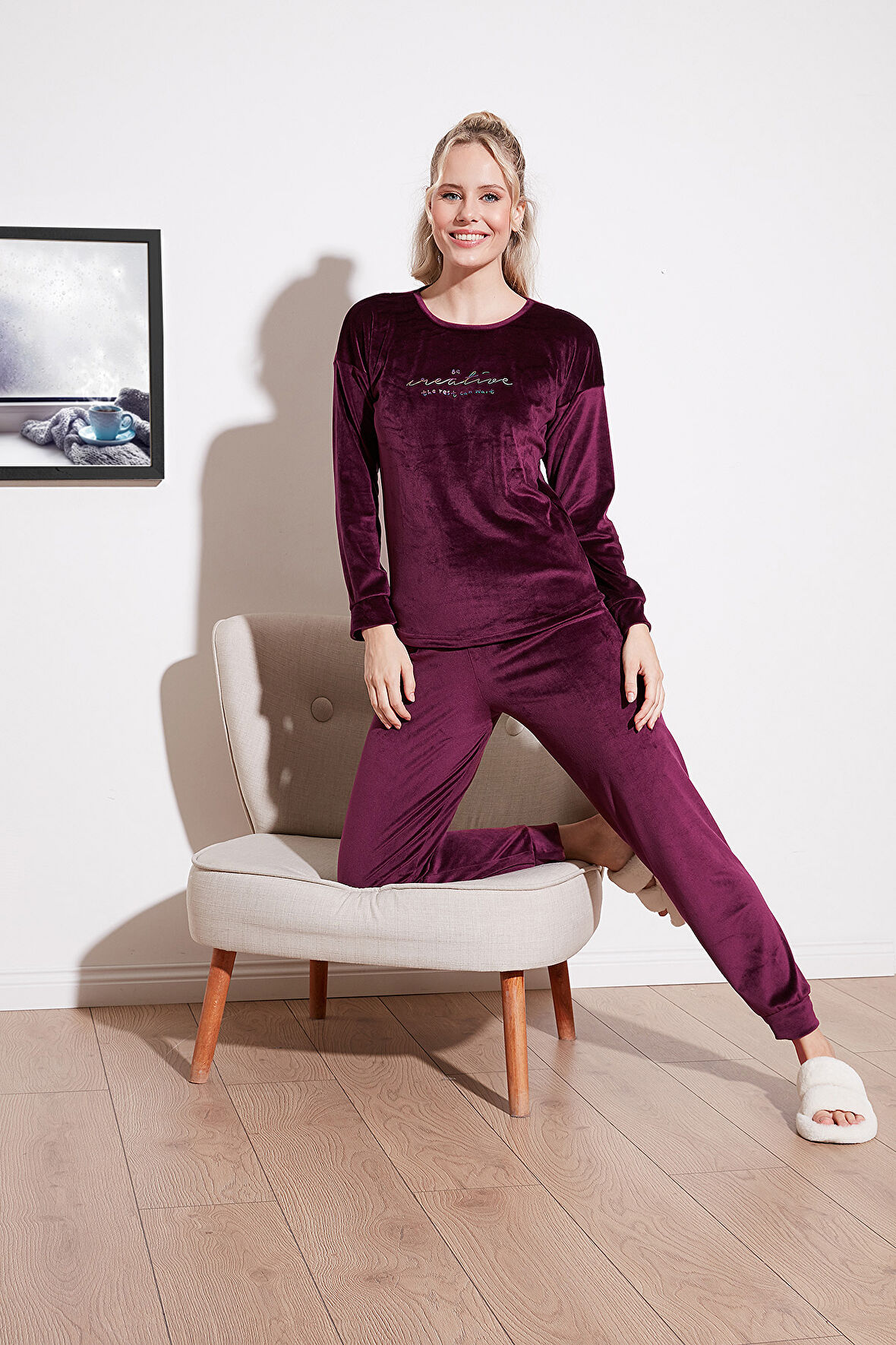 Lela Kadın Pijama Takımı 6094200W4