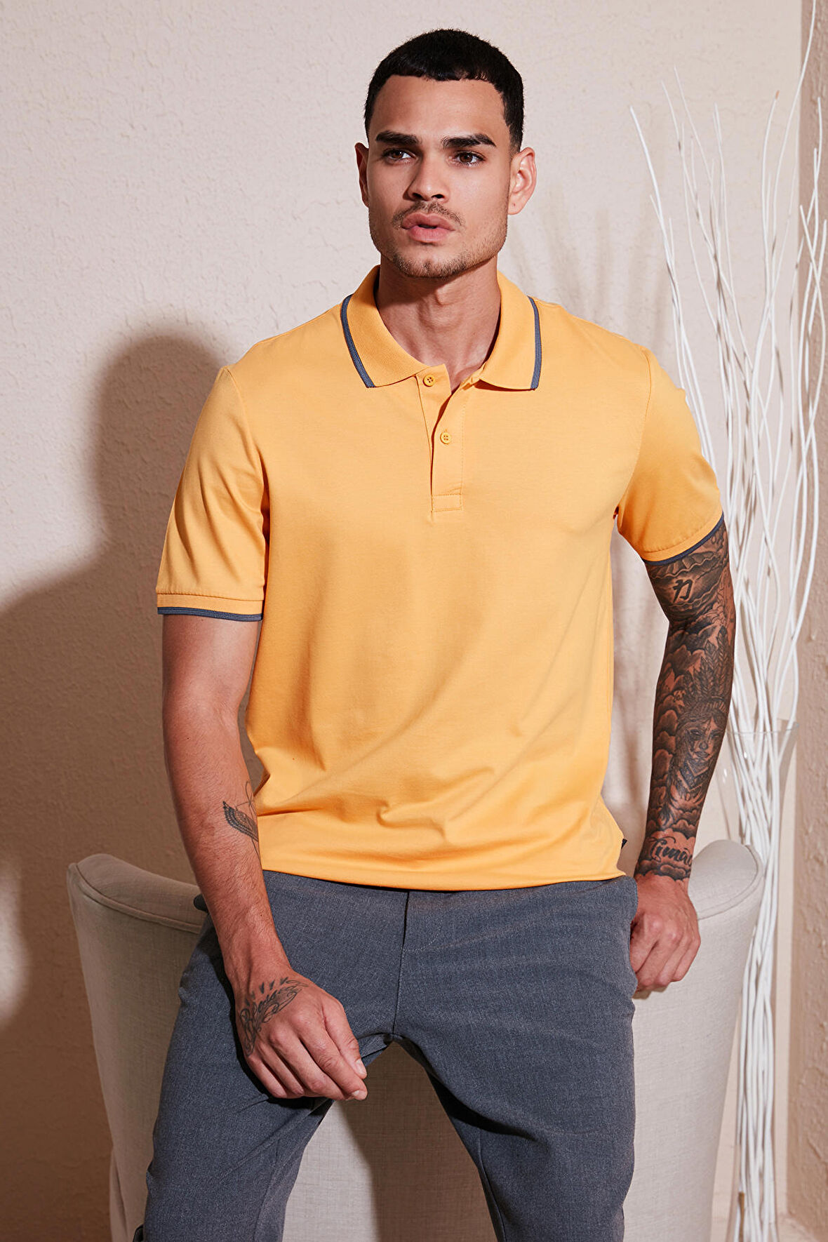 Buratti Erkek Polo Yaka T Shirt 5902063