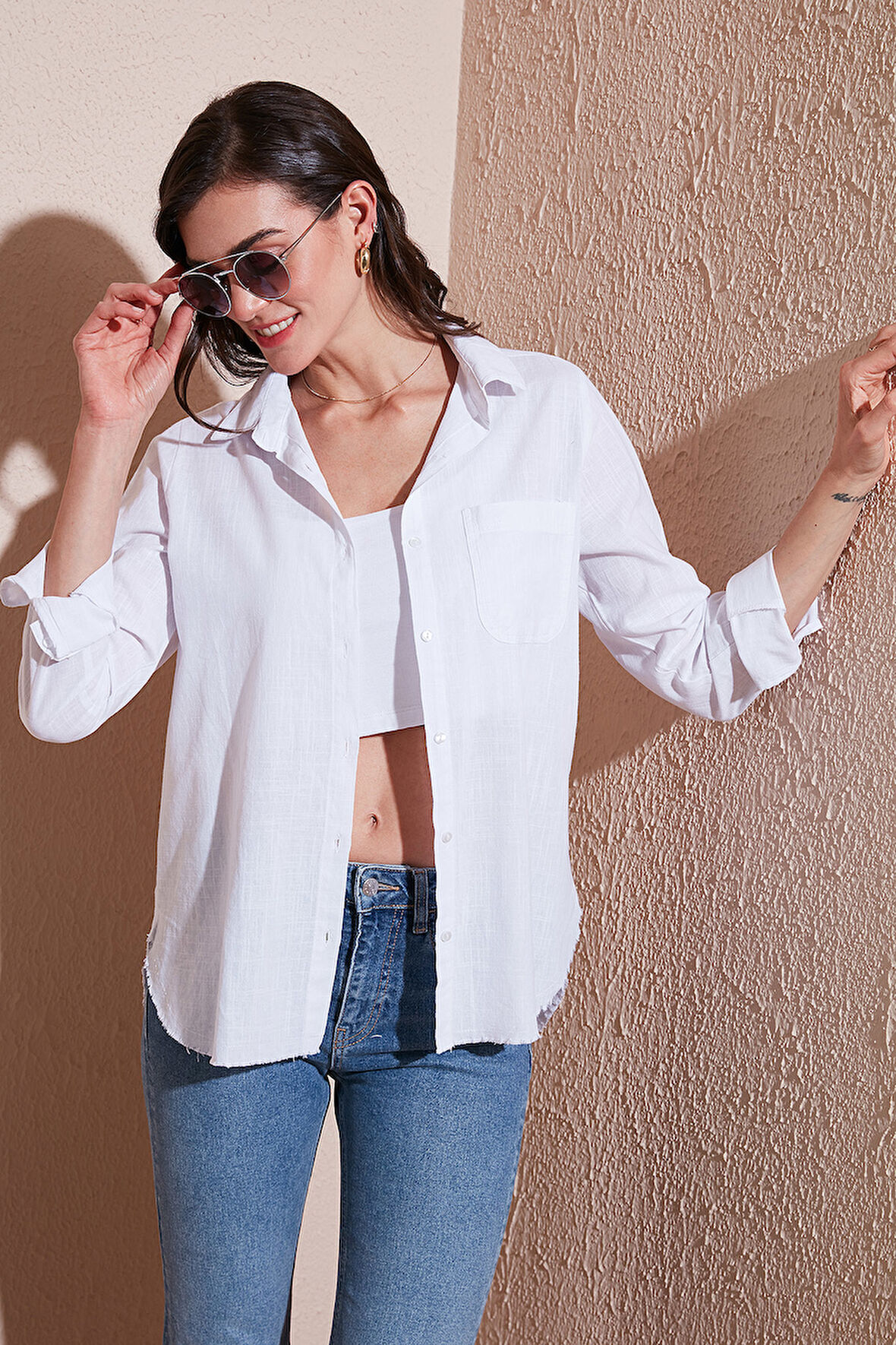 Lela Kadın Gömlek CF25S16992