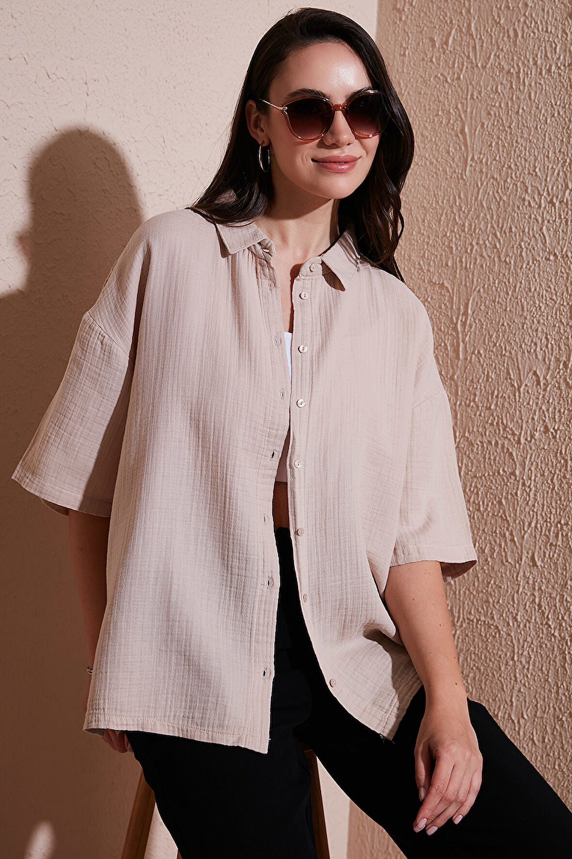 Lela Kadın Gömlek CF25S166965