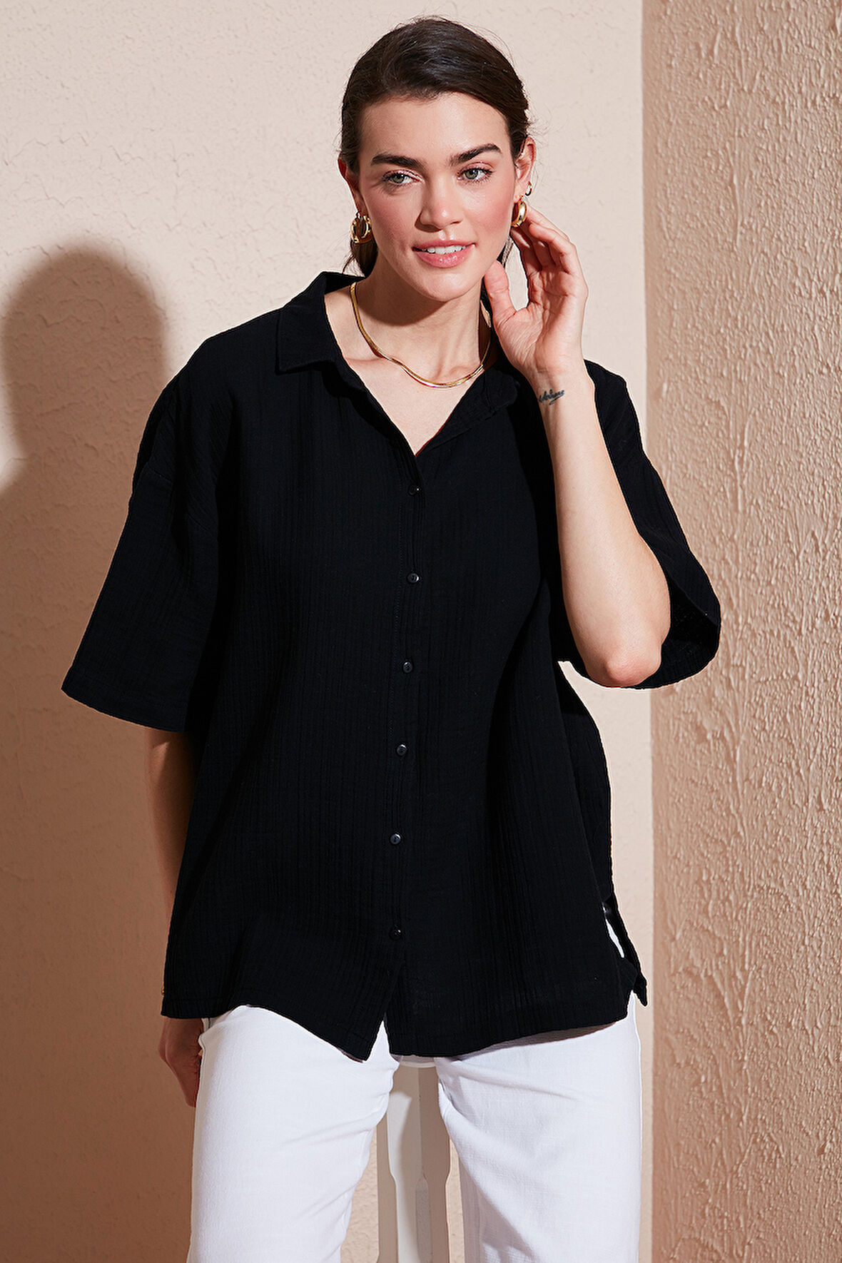 Lela Bayan Gömlek CF25S166965