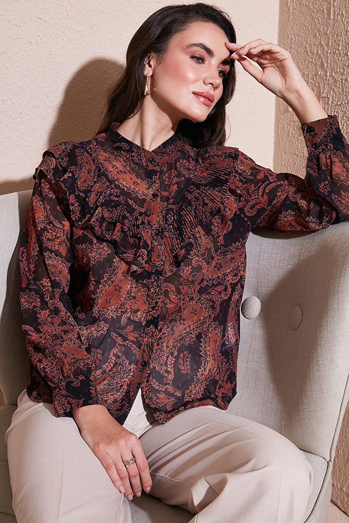 Lela Kadın Gömlek 611GO00334