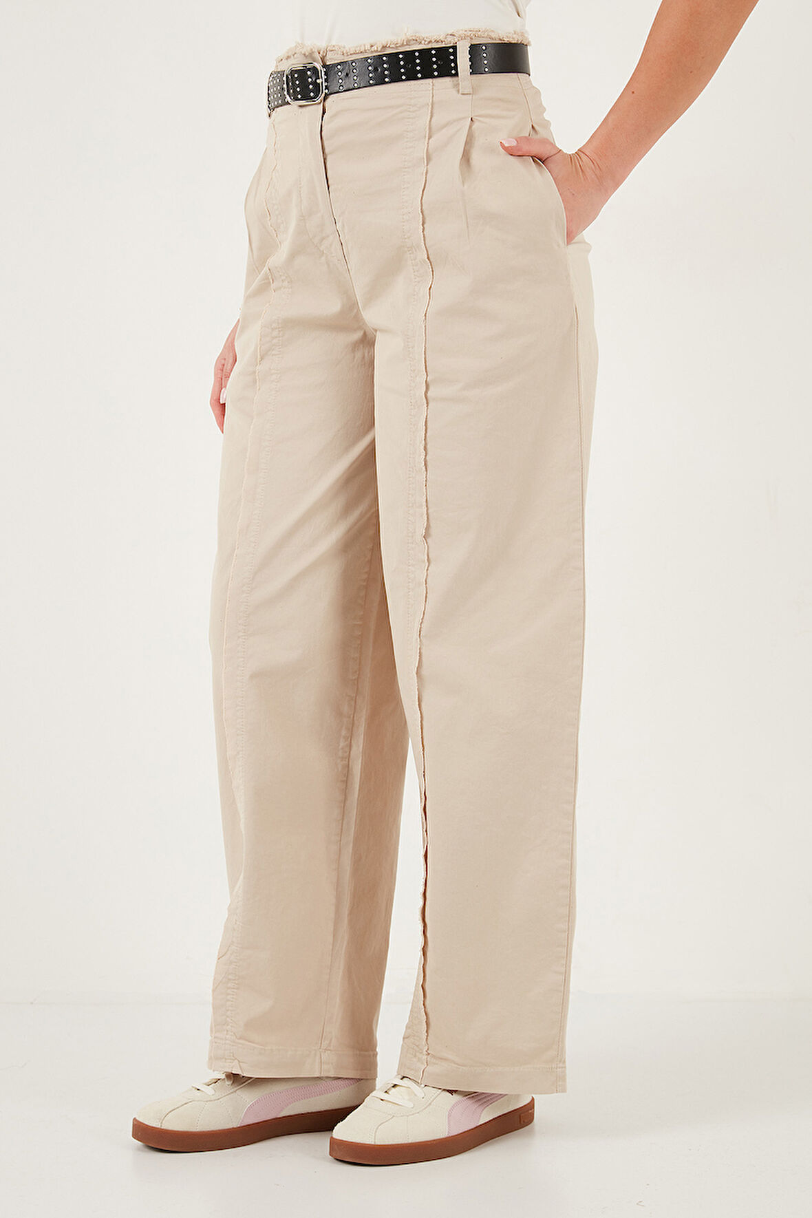 Lela kadın Pantolon 68351208