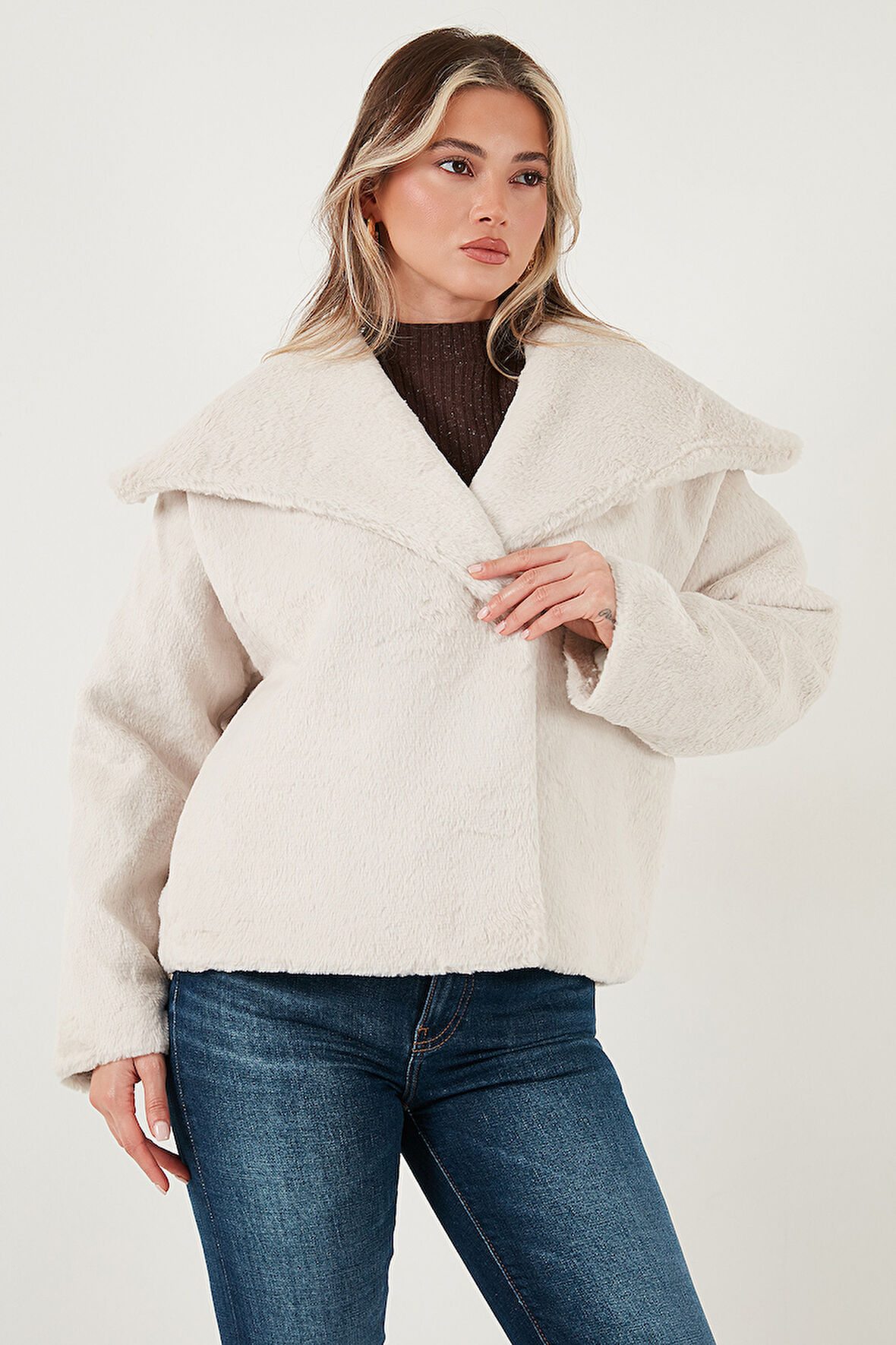 Lela kadın Mont 6839623