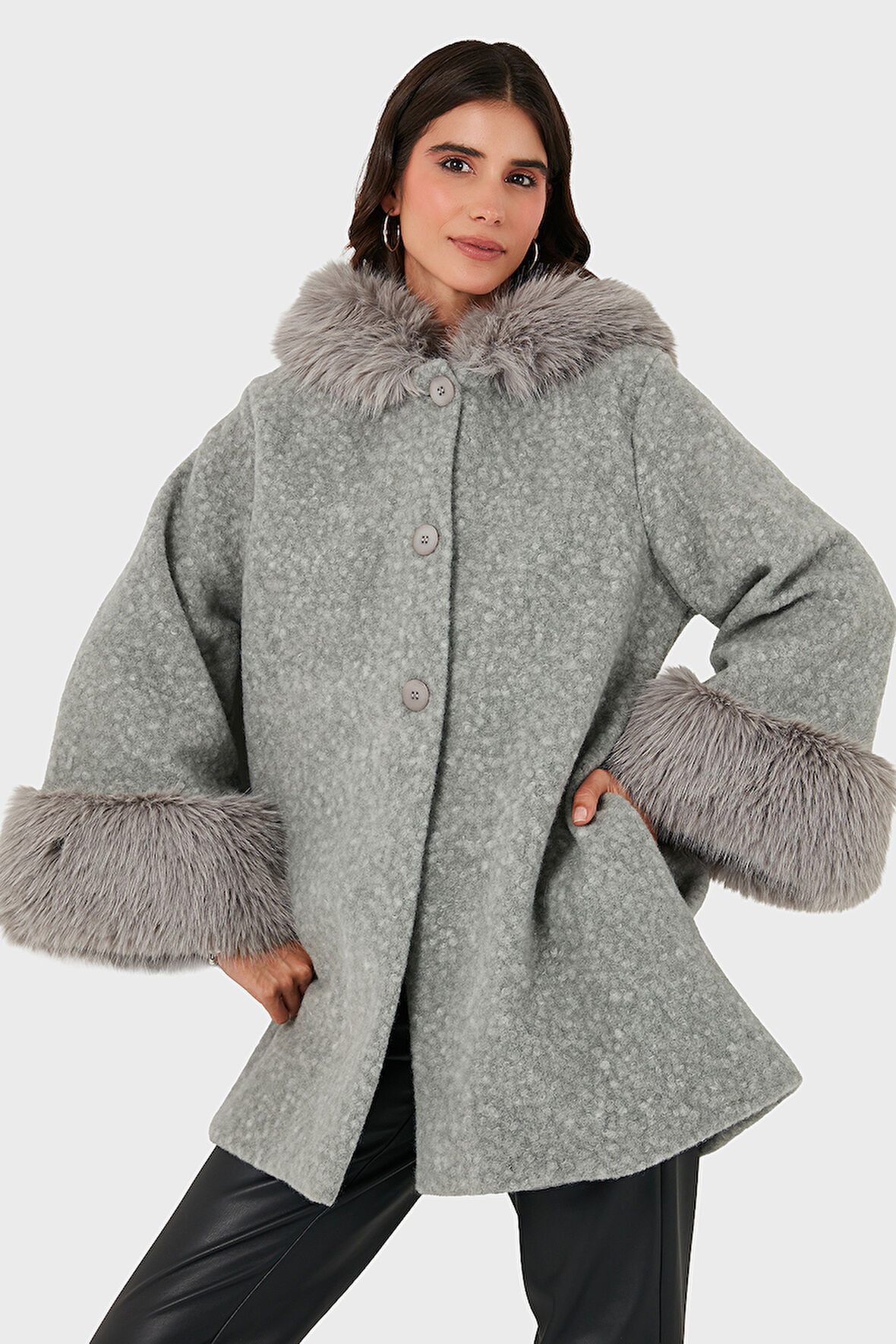 Via Dante Kadın Mont 690891