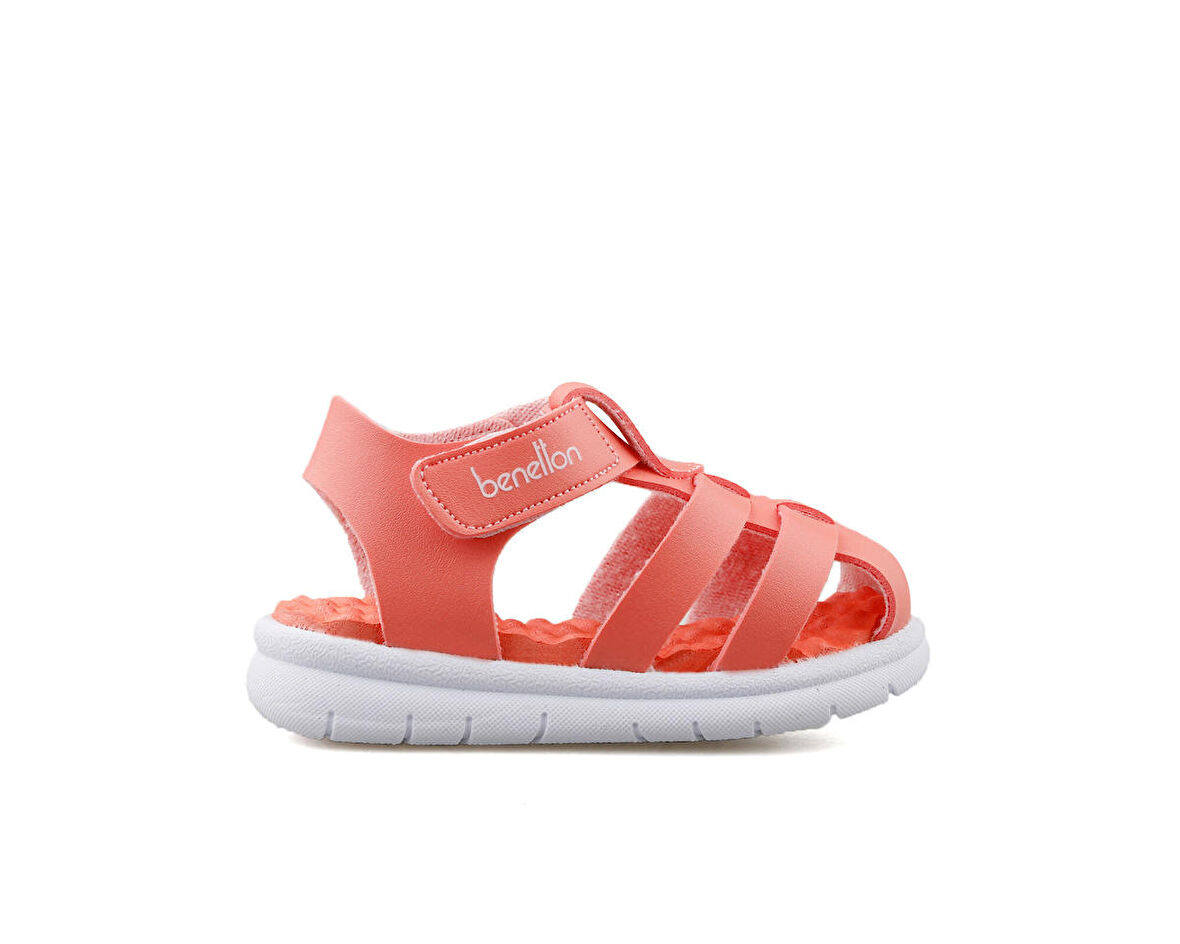 Benetton Bn 1246 Somon Bebek Sandaleti BN-1246-SOMON Pembe